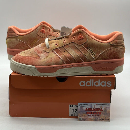 Size 12 - adidas Social Status x Rivalry Low Kings Peach Suede  (EE6384)