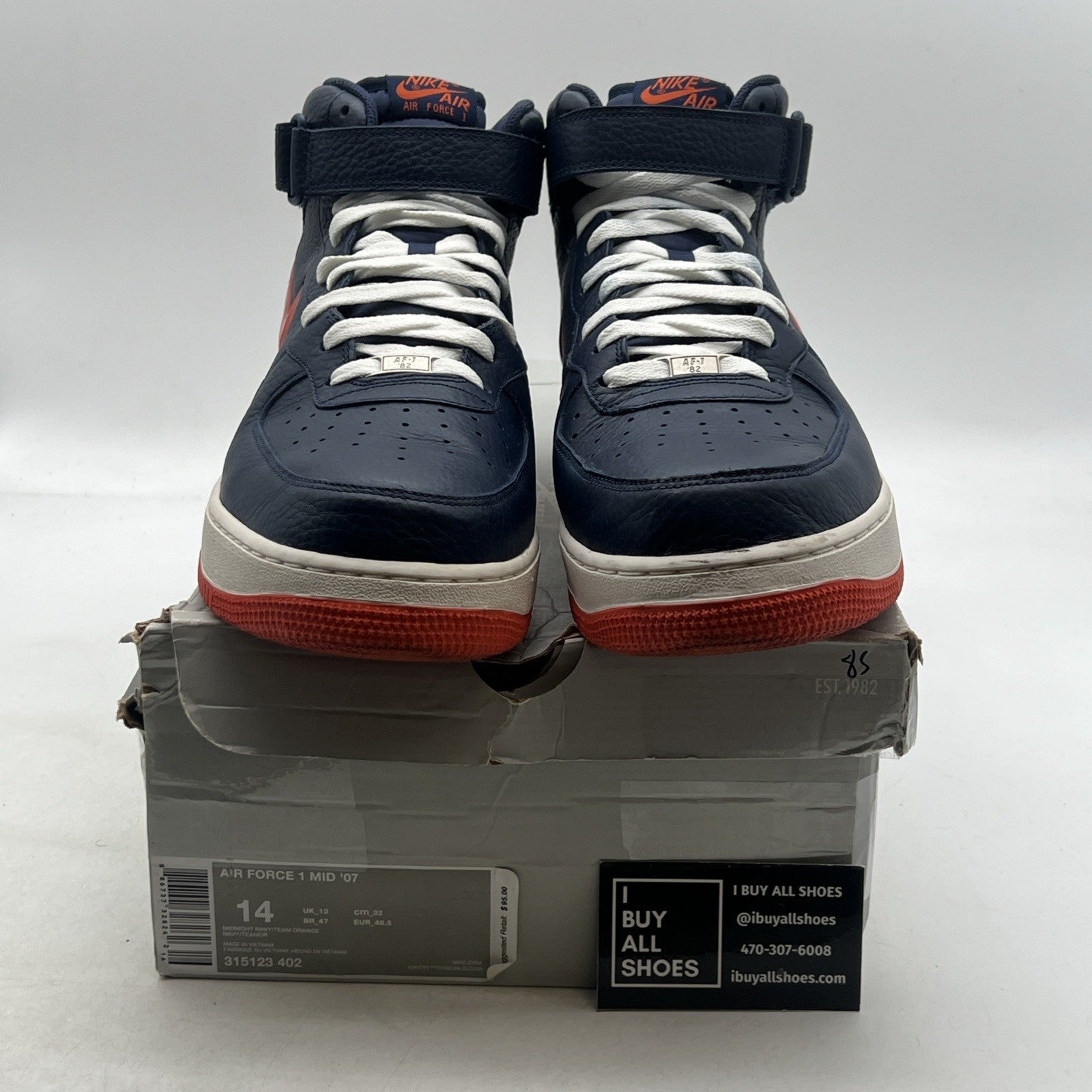 Size 14 - Nike Air Force 1 Mid NYC Jewel (315123-402)