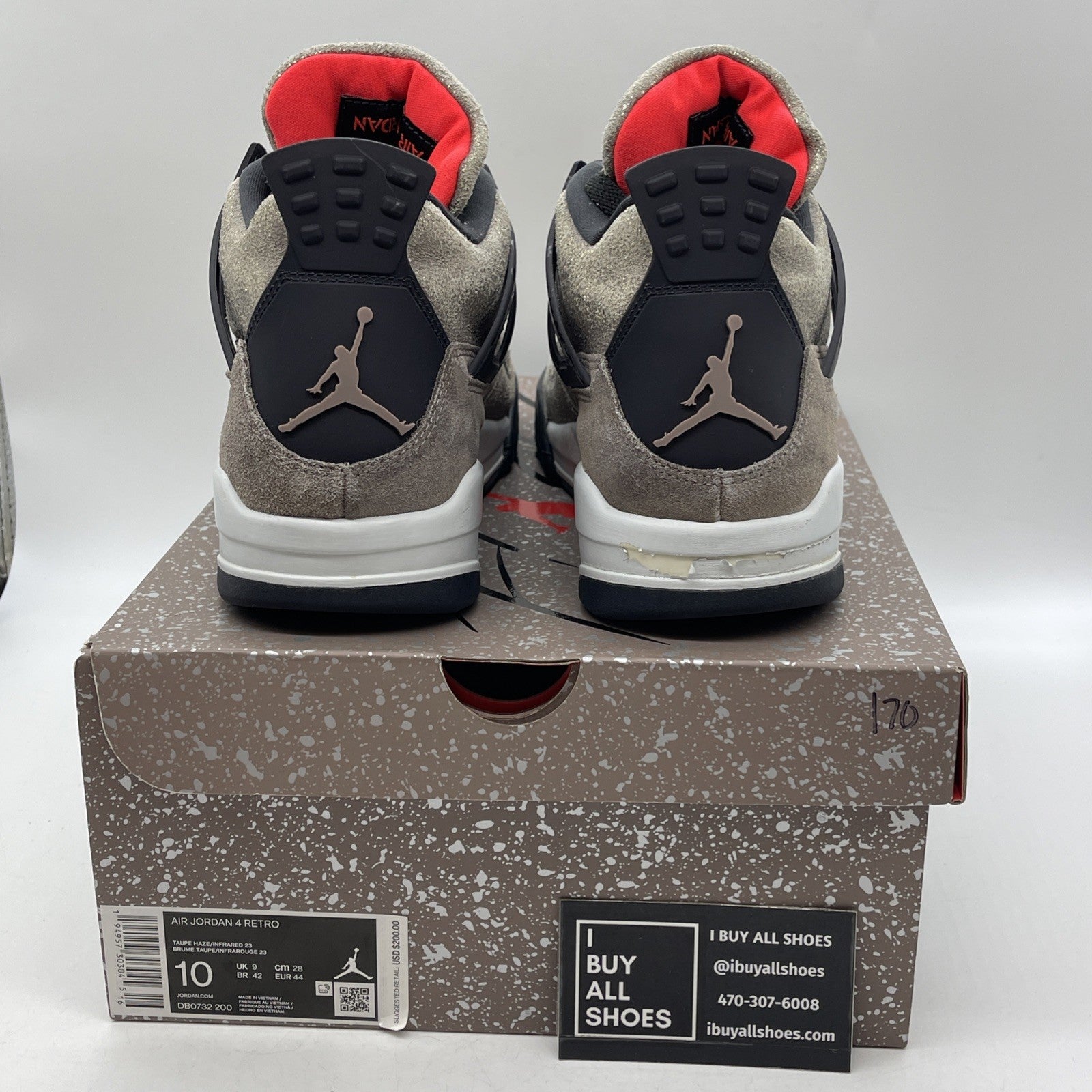 Size 10 - Air Jordan 4 Retro Mid Taupe Haze (DB0732-200)