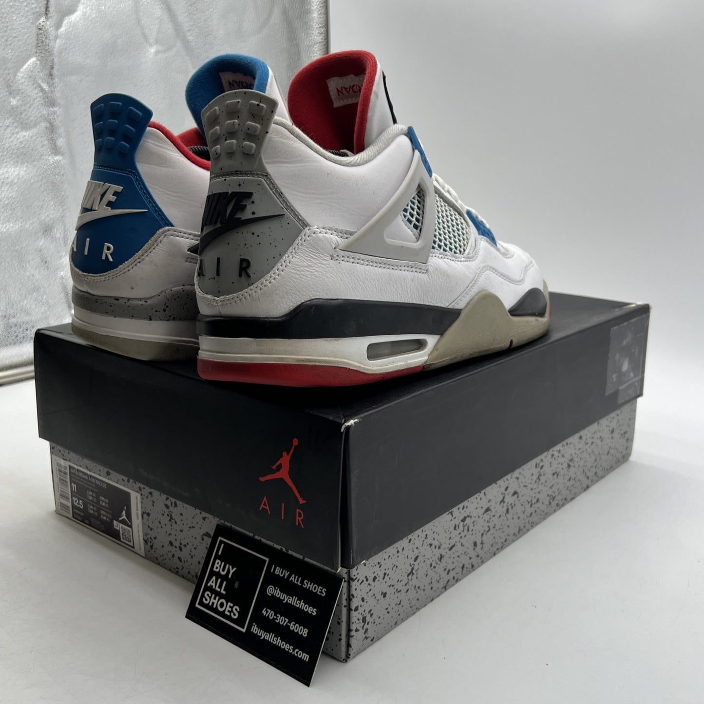 Size 12 - Air Jordan 4 Retro SE Mid What The 4 (CL1184-146)