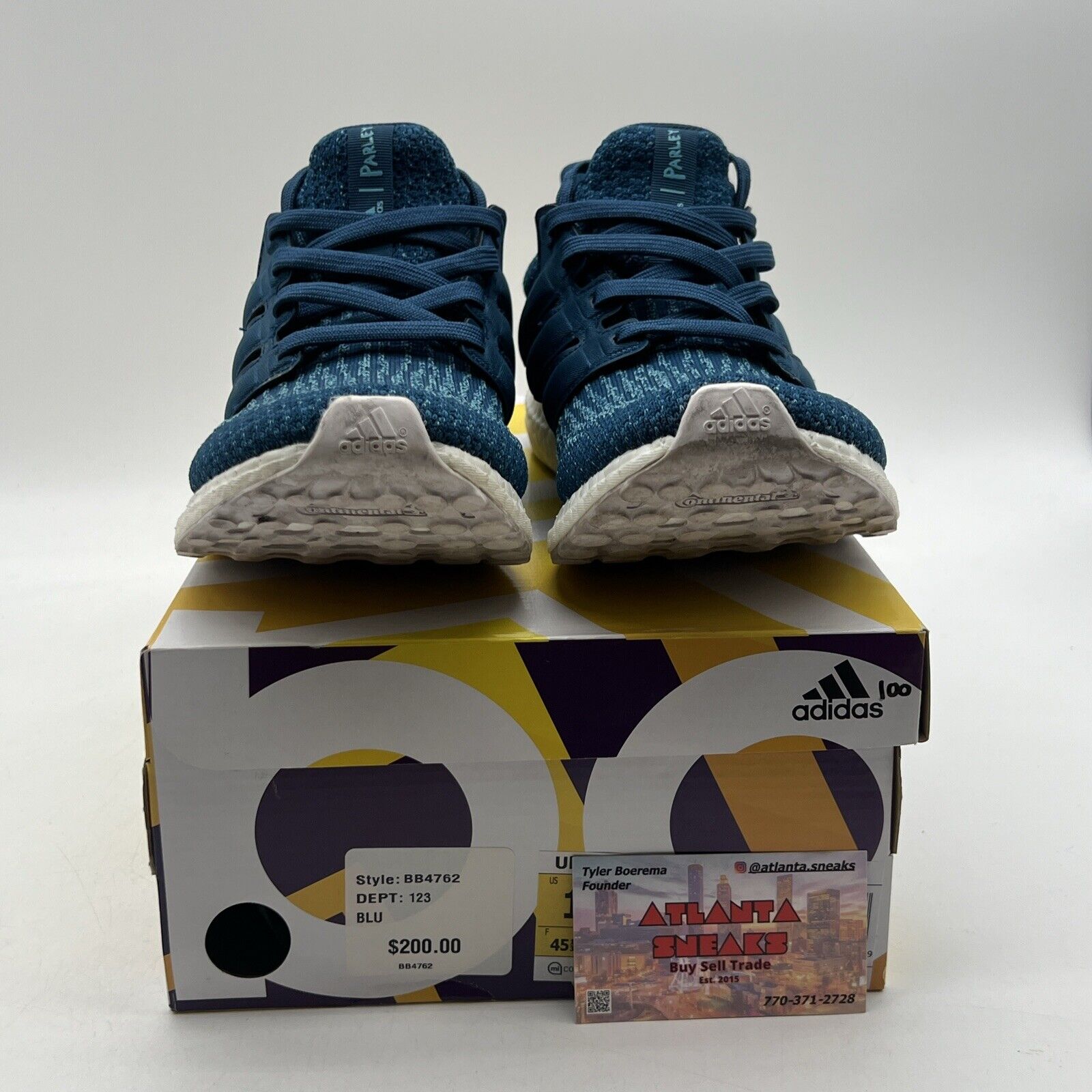 Size 11 - adidas Parley x UltraBoost 3.0 Limited Night Navy White (BB4762)