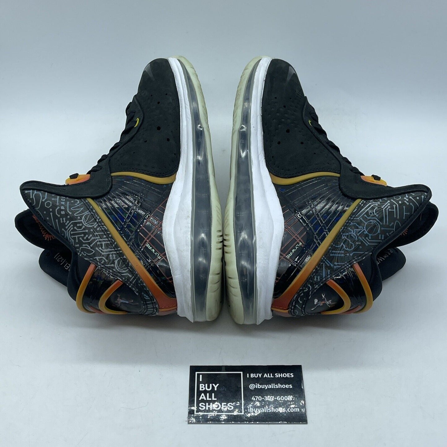 Size 8 - Nike Space Jam x LeBron 8 A New Legacy Black Suede Leather (DB1732-001)