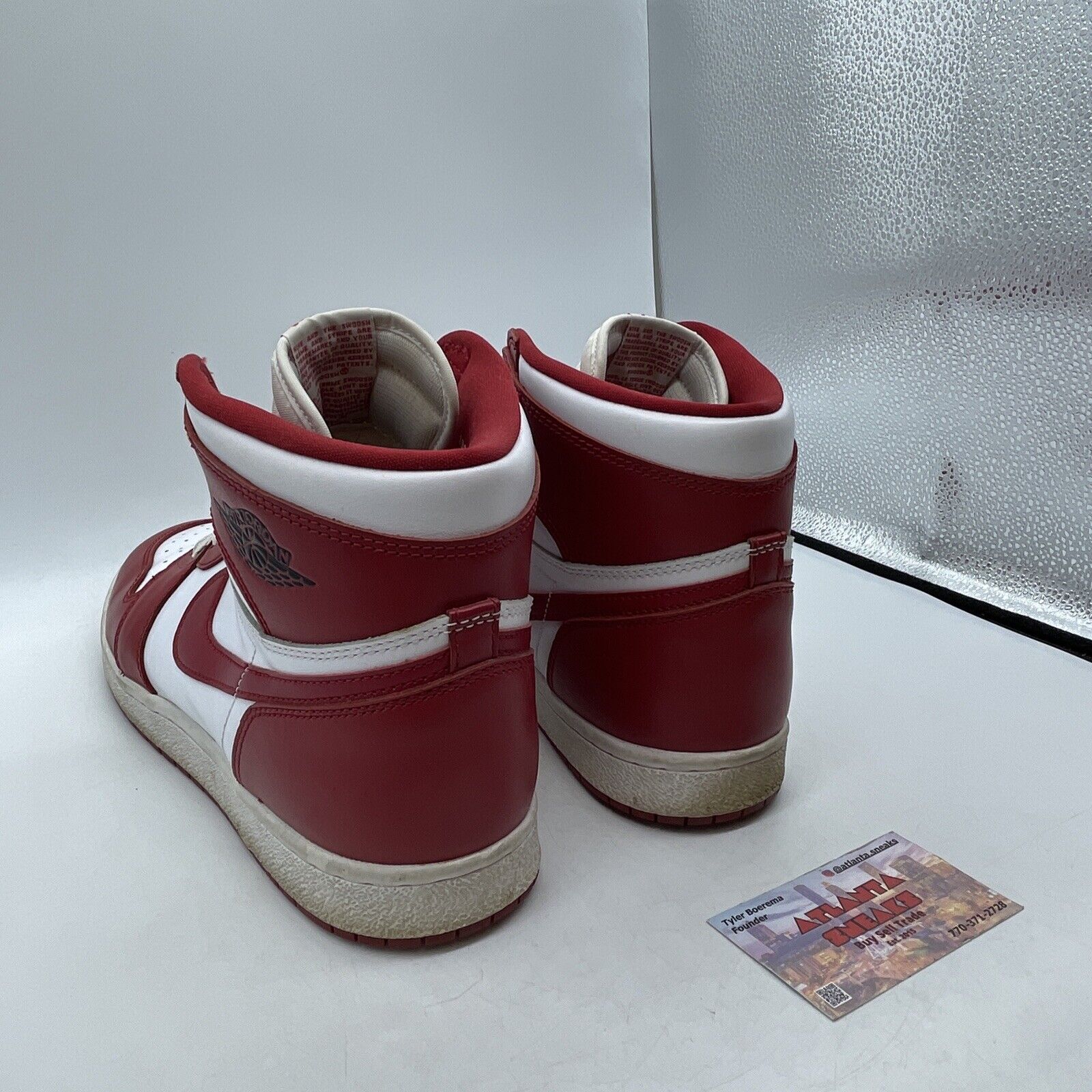 Size 12 - Air Jordan 1 Retro '85 OG High New Beginnings Red White (CQ4921-601)