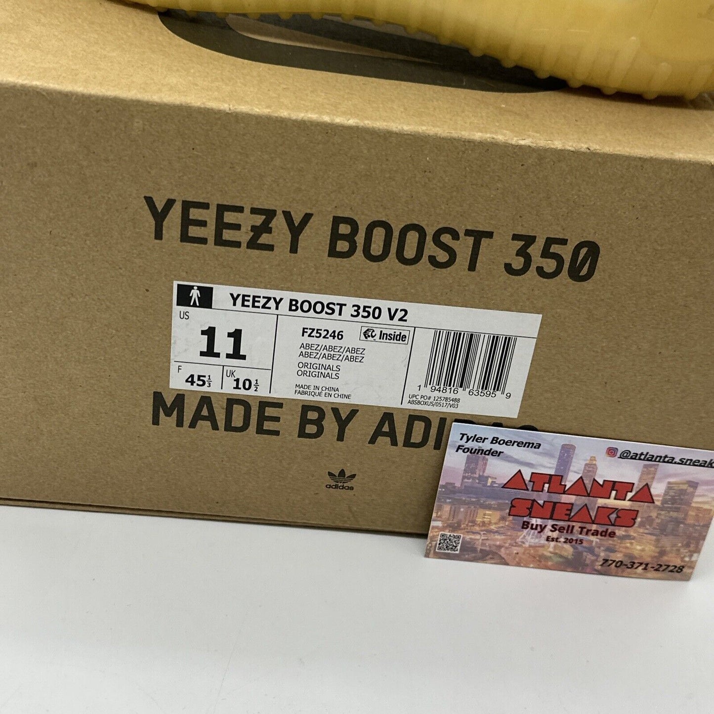 Size 11 - Yeezy Boost 350 V2 Natural