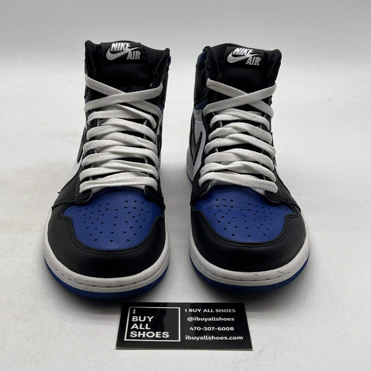 Size 8 - Air Jordan 1 Retro OG High Royal Toe (555088-041)