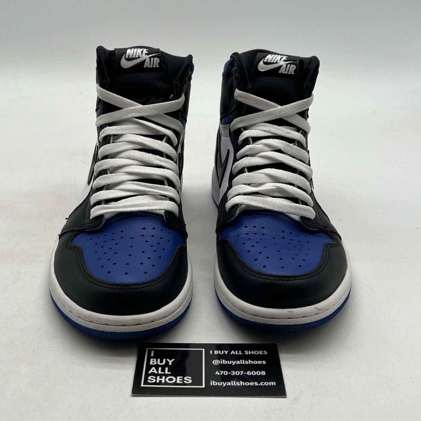 Size 8 - Air Jordan 1 Retro OG High Royal Toe (555088-041)
