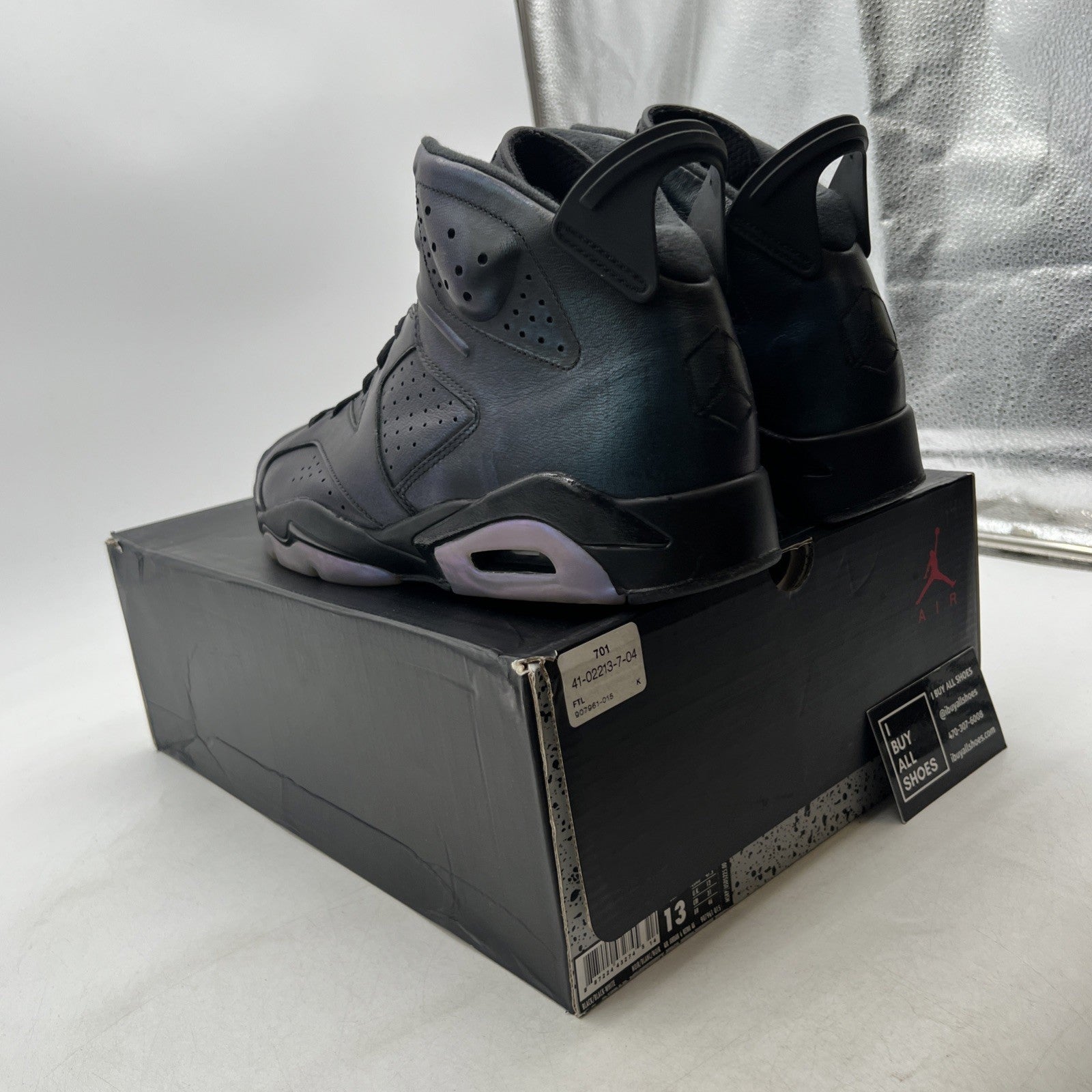 Size 13 - Air Jordan 6 Retro All Star - Chameleon (907961-015)
