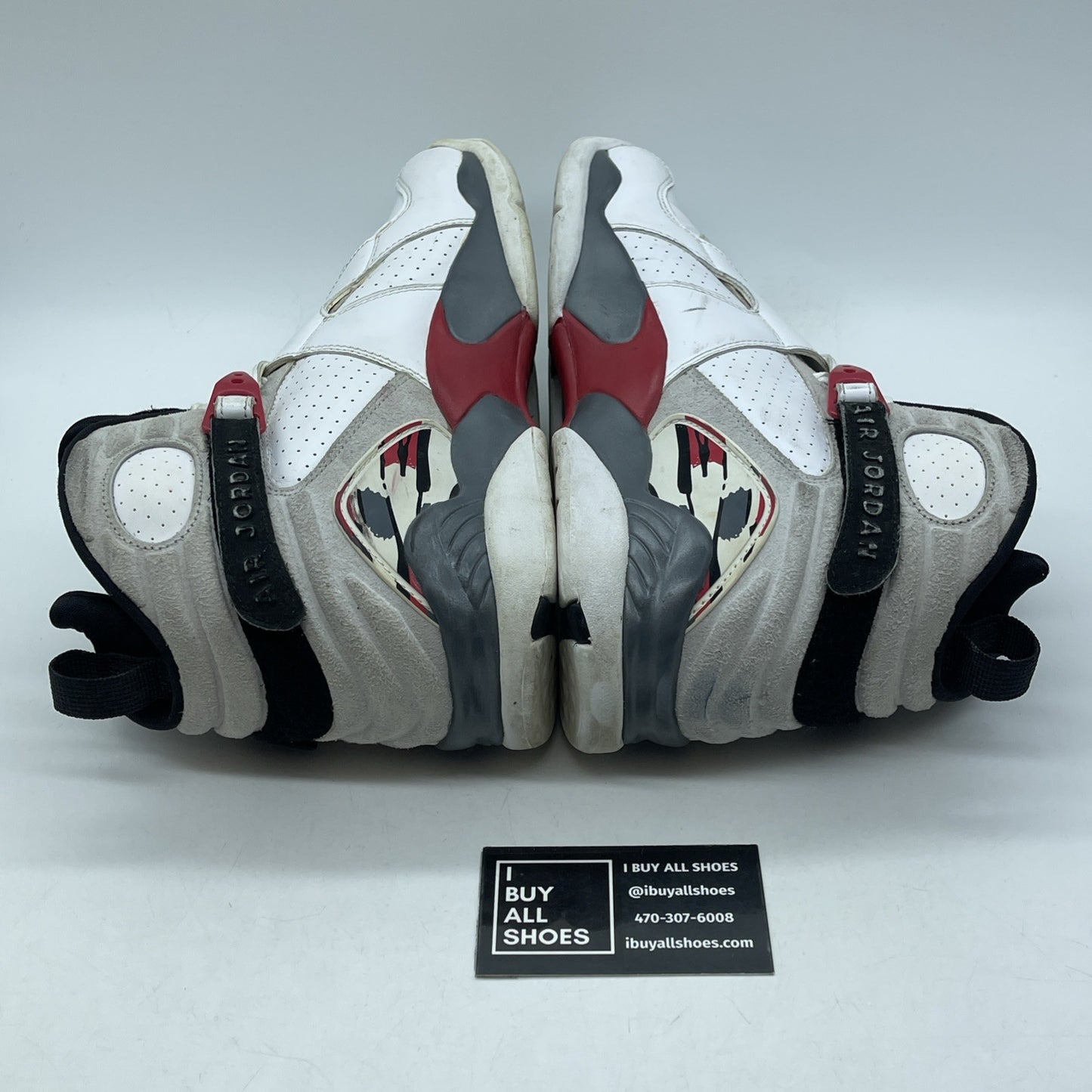 Size 11 - Air Jordan 8 Retro 2013 Bugs Bunny Grey Suede Leather (305381-103)