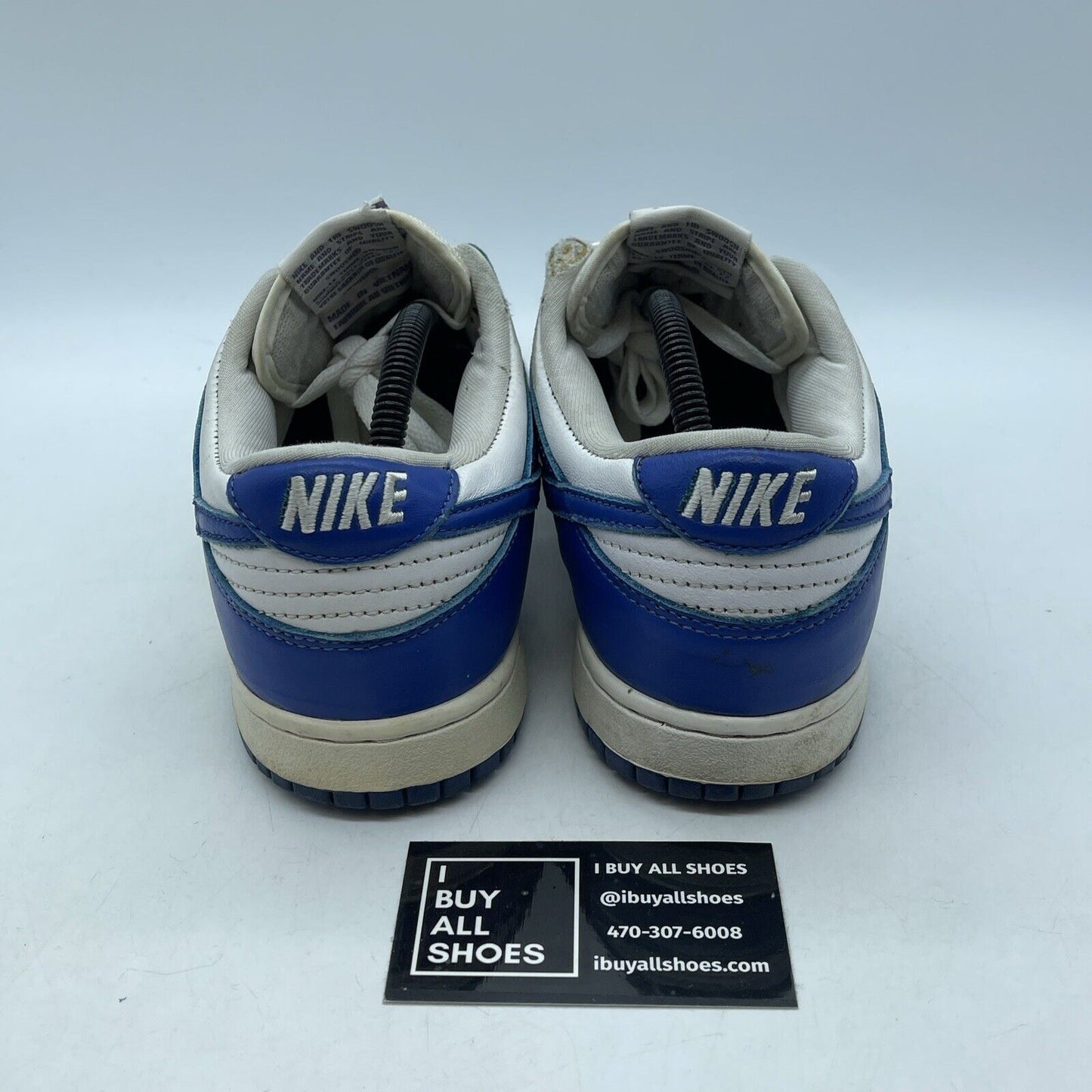 Size 8.5 - Nike Dunk Low Retro SP Kentucky 2020 Blue White Leather (CU1726-100)