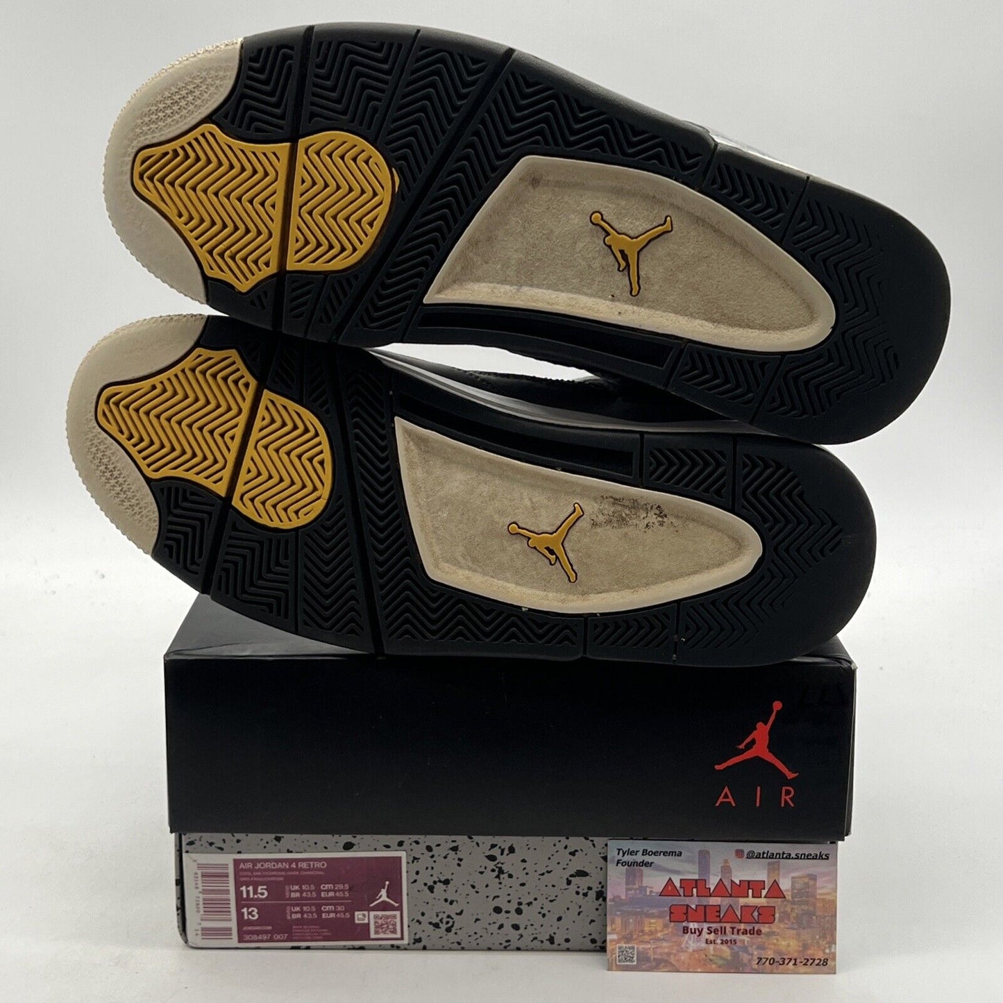 Size 11.5 - Jordan 4 Retro Low Cool Grey (308497-007)