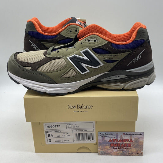 Size 8.5 - New Balance Teddy Santis x 990v3 Made in USA Tan Orange (M990BT3)