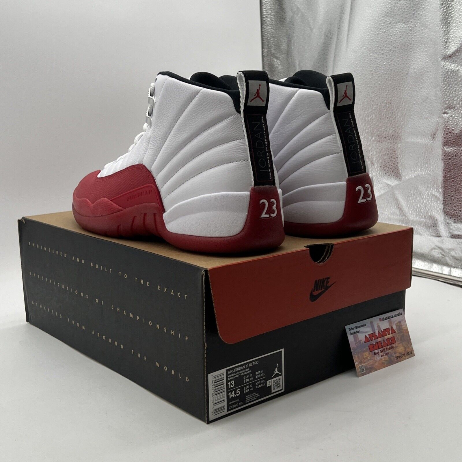 Size 13 - Air Jordan 12 Retro 2023 Mid Cherry (CT8013-116)
