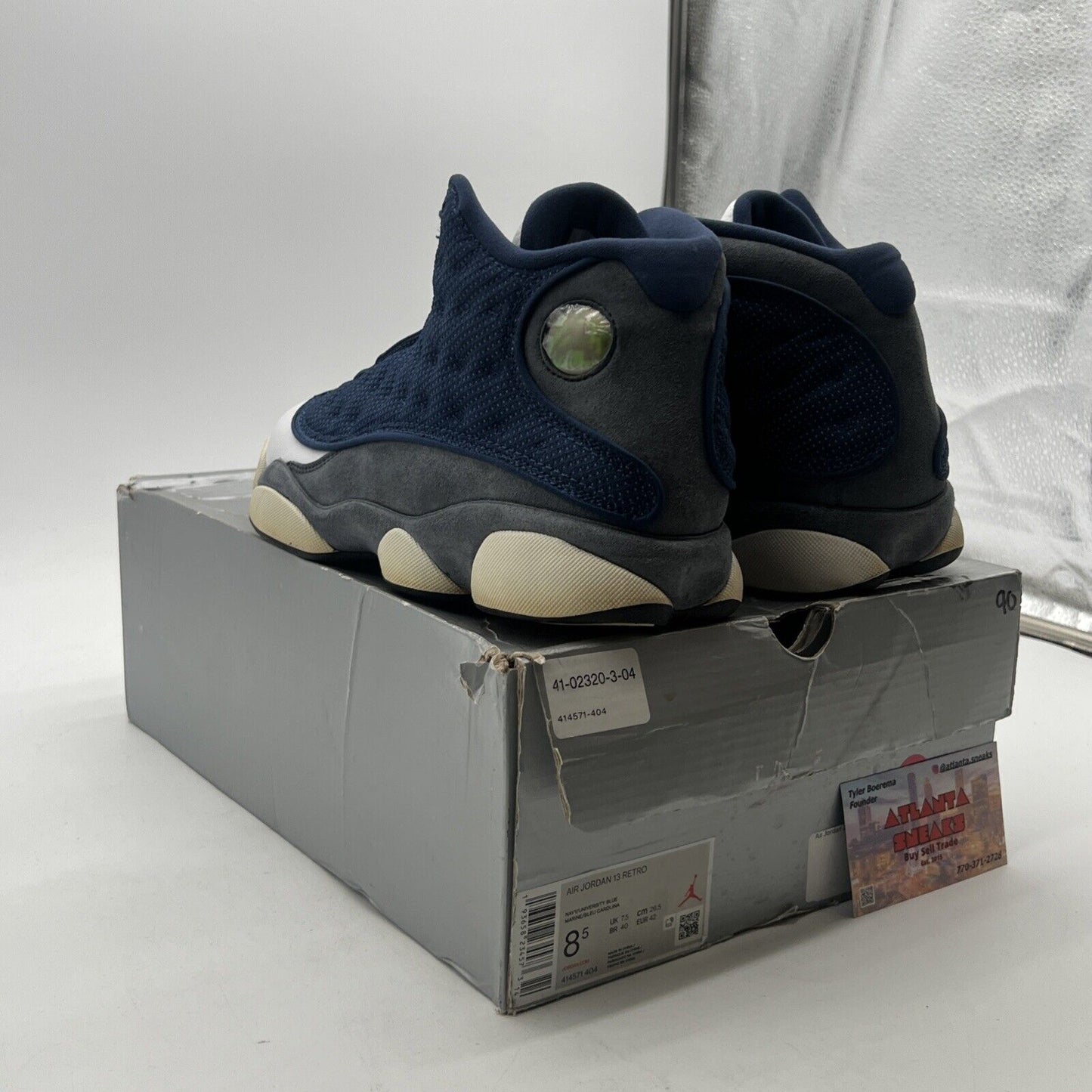 Size 8.5 - Air Jordan 13 Retro Mid Flint (414571-404)