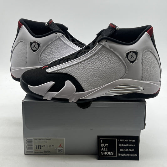 Size 10.5 - Air Jordan 14 Retro 2024 Black Toe (487471-160)