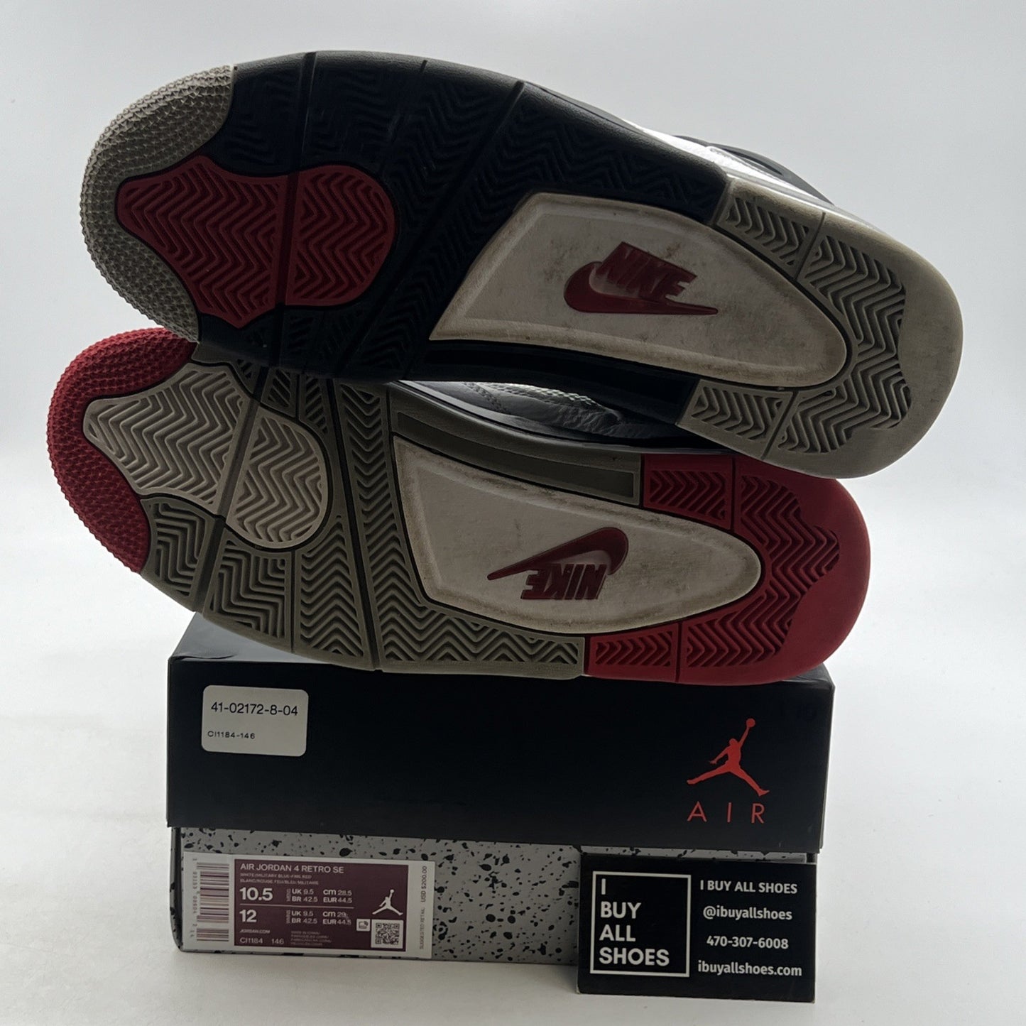 Size 10.5 - Air Jordan 4 Retro SE Mid What The 4 (CI1184-146)