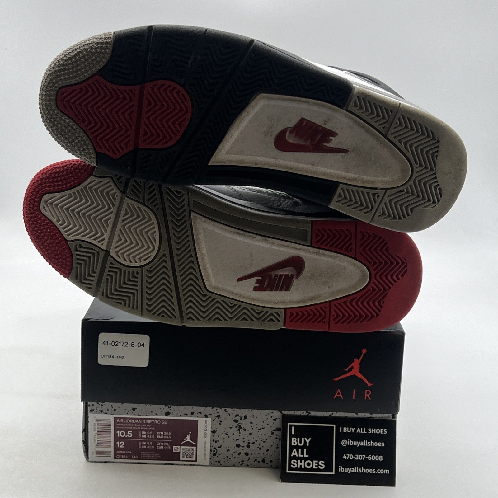Size 10.5 - Air Jordan 4 Retro SE Mid What The 4 (CI1184-146)