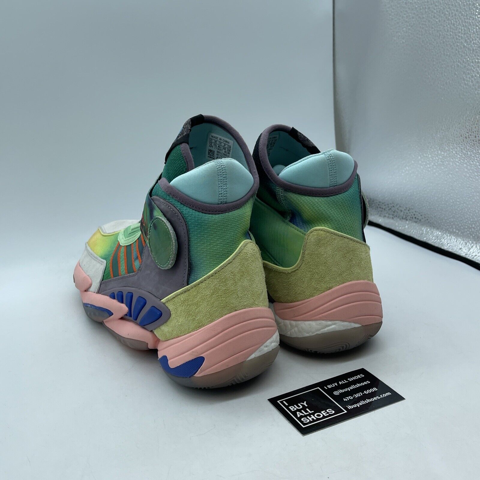 Size 12 - adidas Pharrell x Crazy BYW 0 To 60 STMT Reflexology Suede (FV7333)