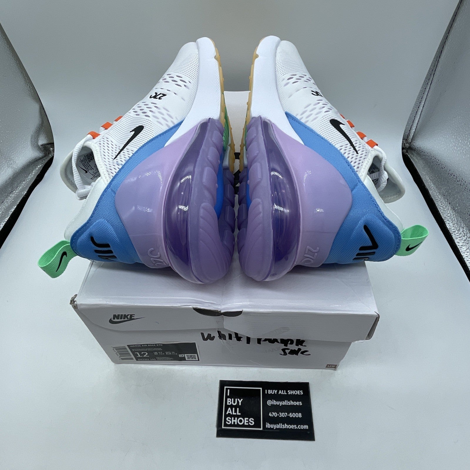 Size 12W - Nike Air Max 270 Nike 101 (DX2351-100)