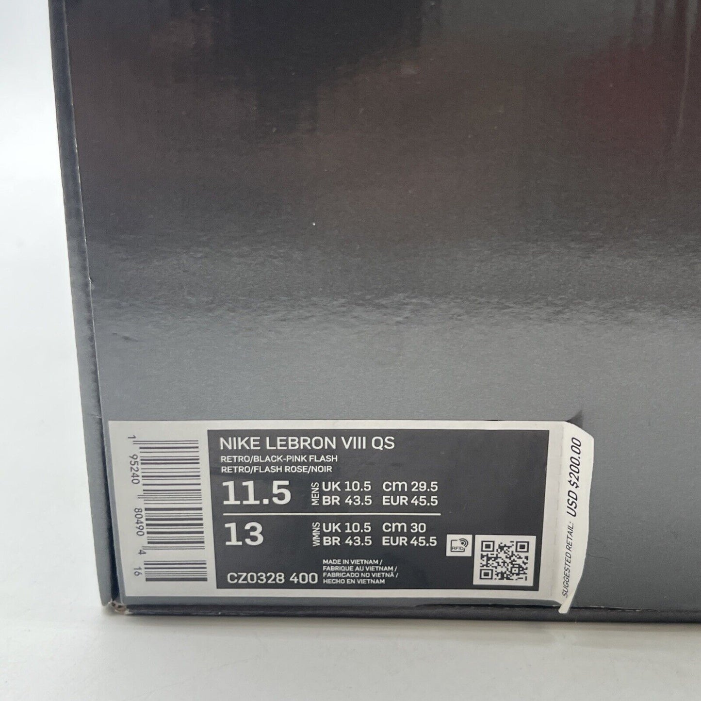Size 11.5 - Nike LeBron 8 Retro 2021 Pre-Heat (CZ0328-400)