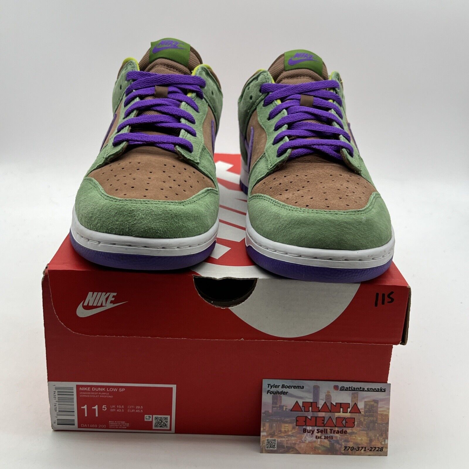 Size 11.5 - Nike Dunk SP Retro 2020 Low Veneer (DA1469-200)