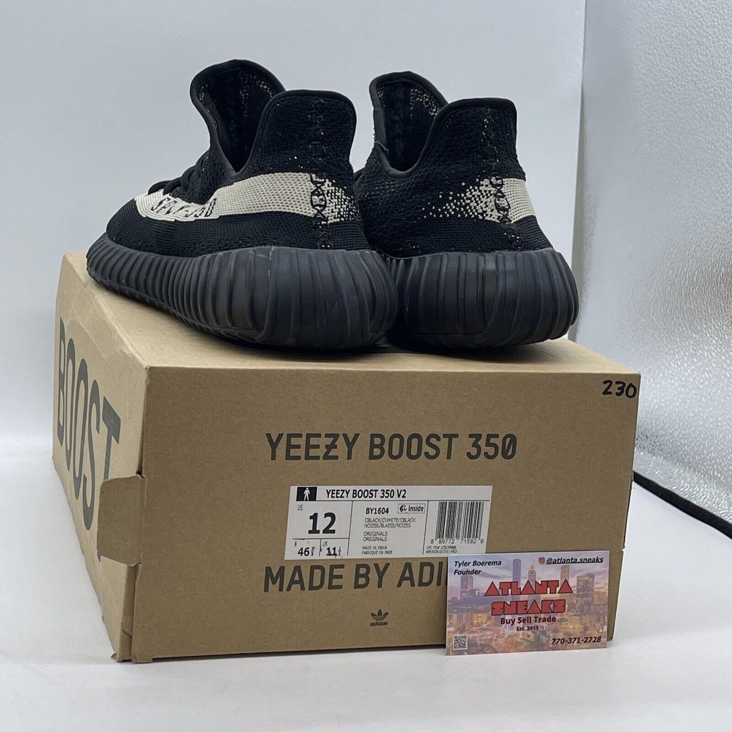 Size 12 - adidas Yeezy Boost 350 V2 Low Oreo Black Brown Suede Leather  (BY1604)