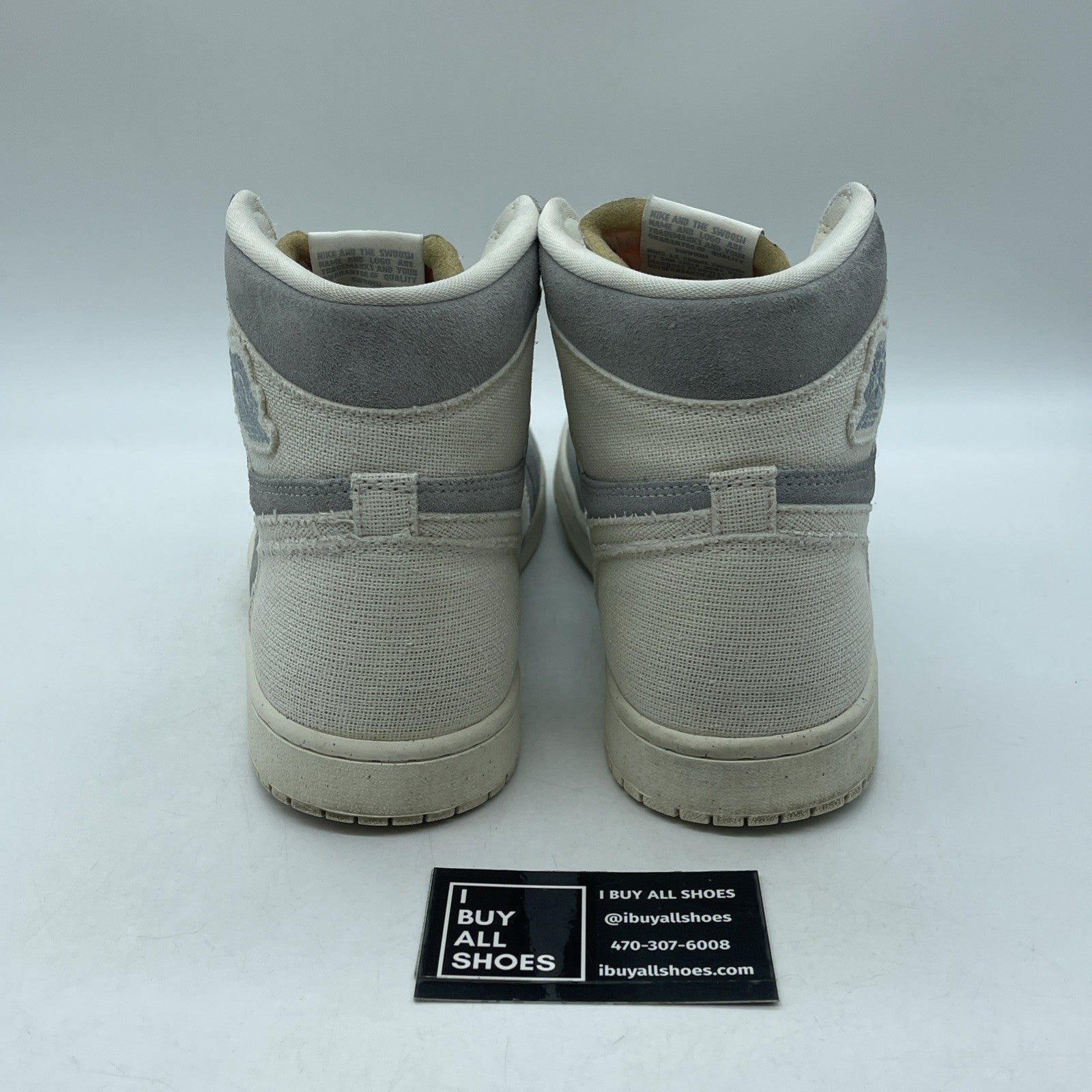 Size 11 - Air Jordan 1 Retro OG Craft High Ivory Grey Suede (FD8636-011)