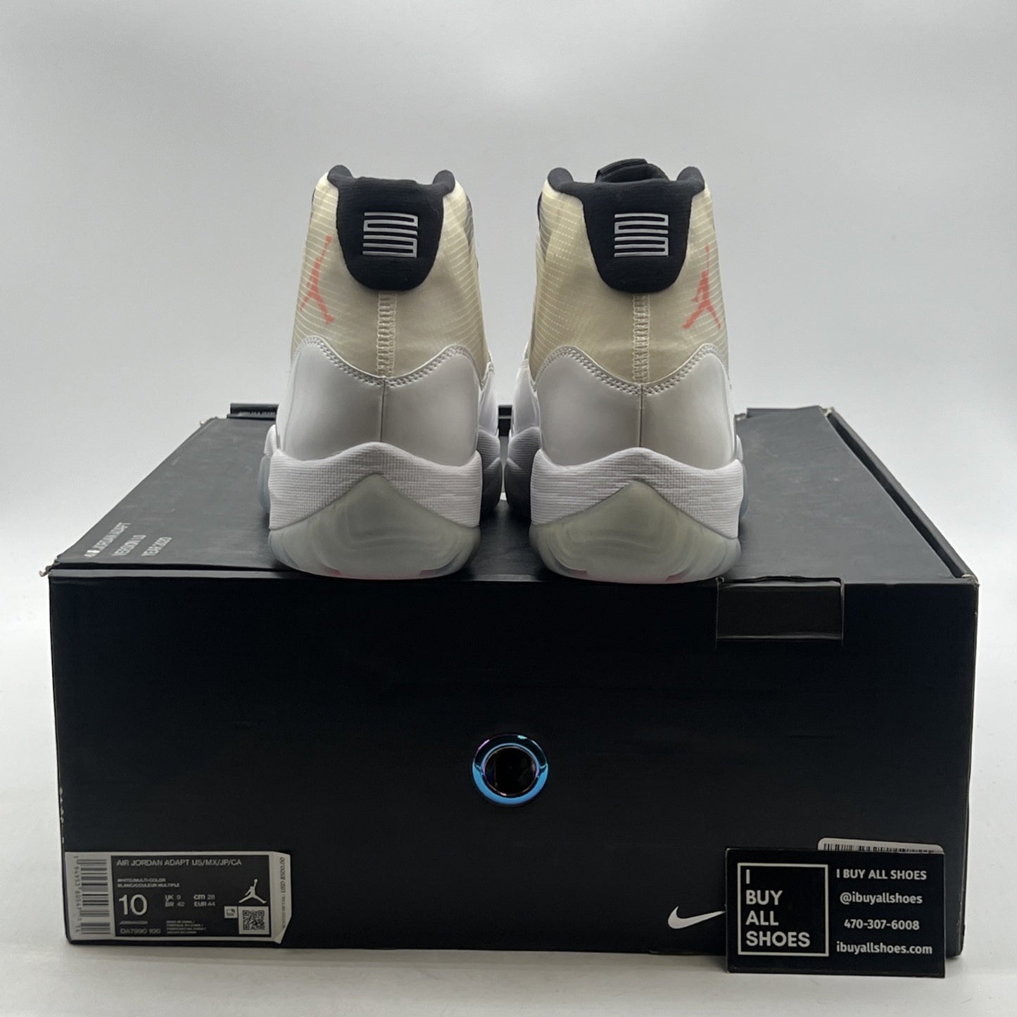 Size 10 - Air Jordan 11 Adapt White (DA7990-100)
