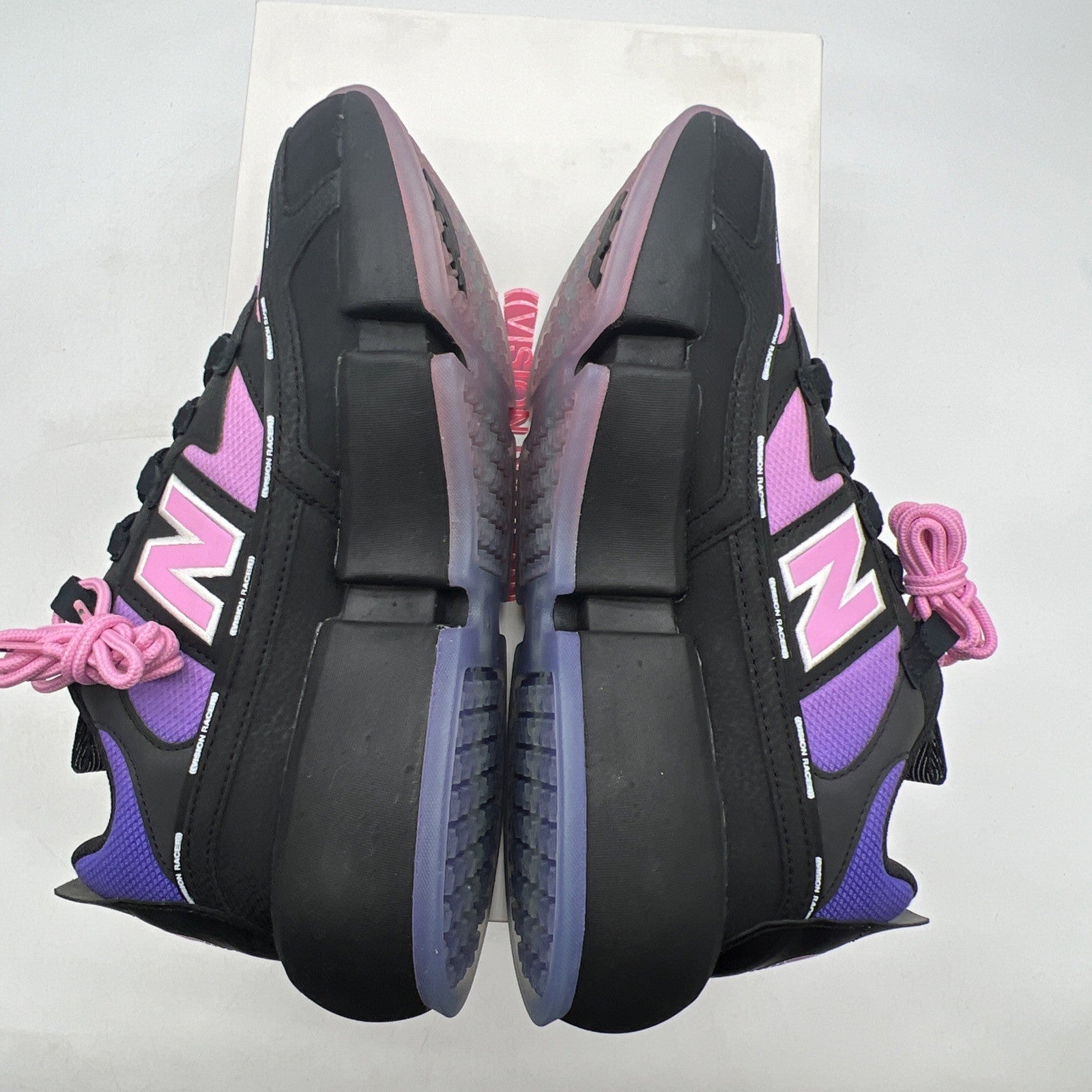 Size 10.5 - New Balance Jaden Smith x Vision Racer Sunset Chaser - Black Mirage