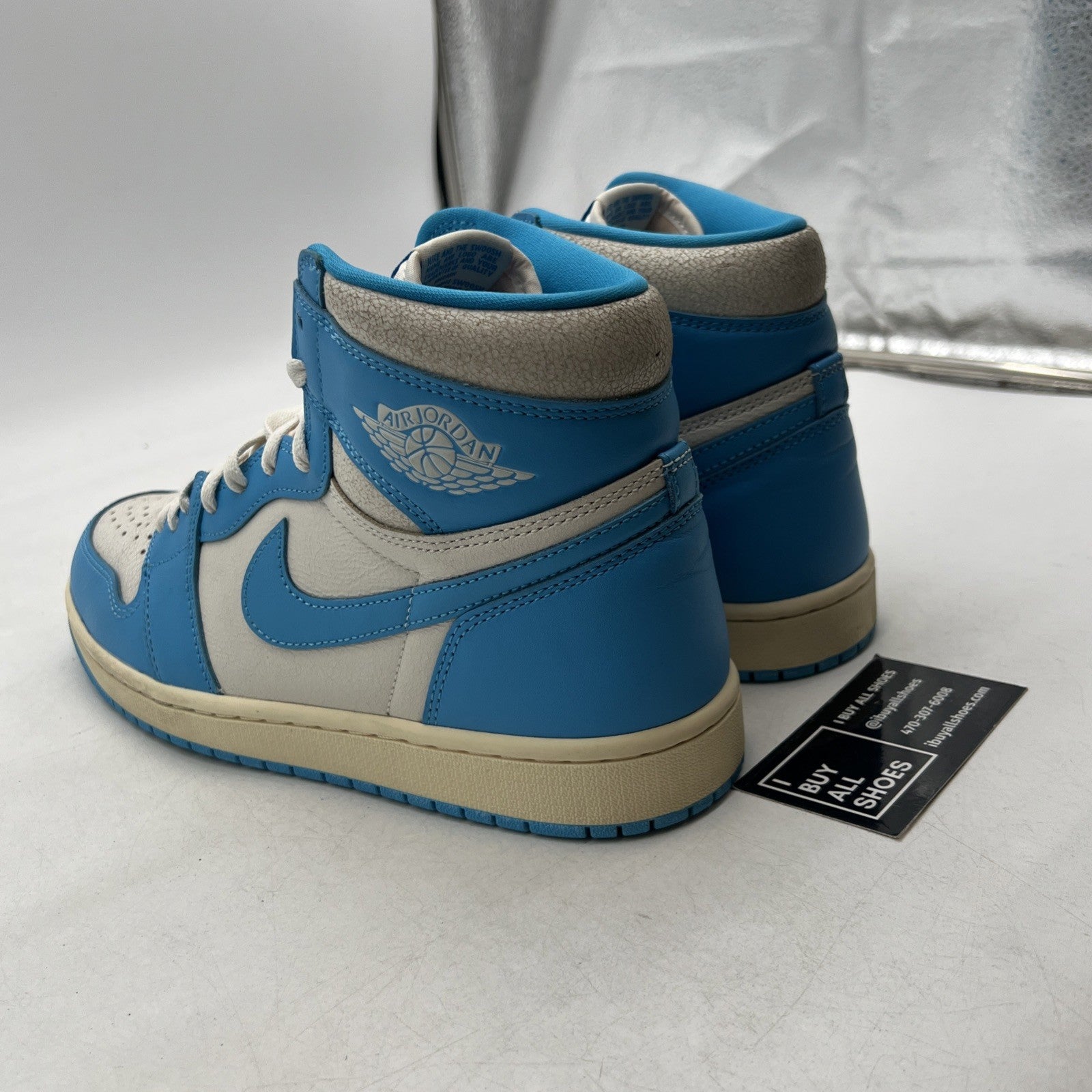Size 10 - Air Jordan 1 Retro OG High UNC Reimagined (DZ5485-402)