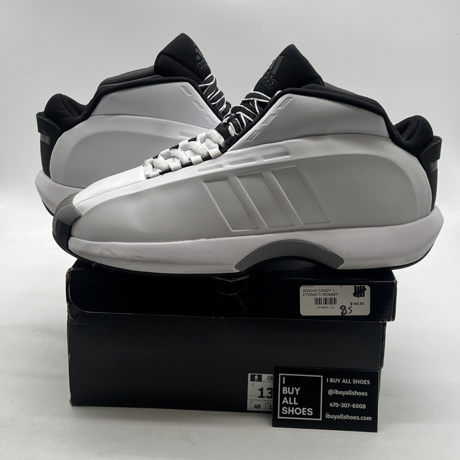 Size 13 - adidas Crazy 1 Kobe 2022 Stormtrooper (GY3810)