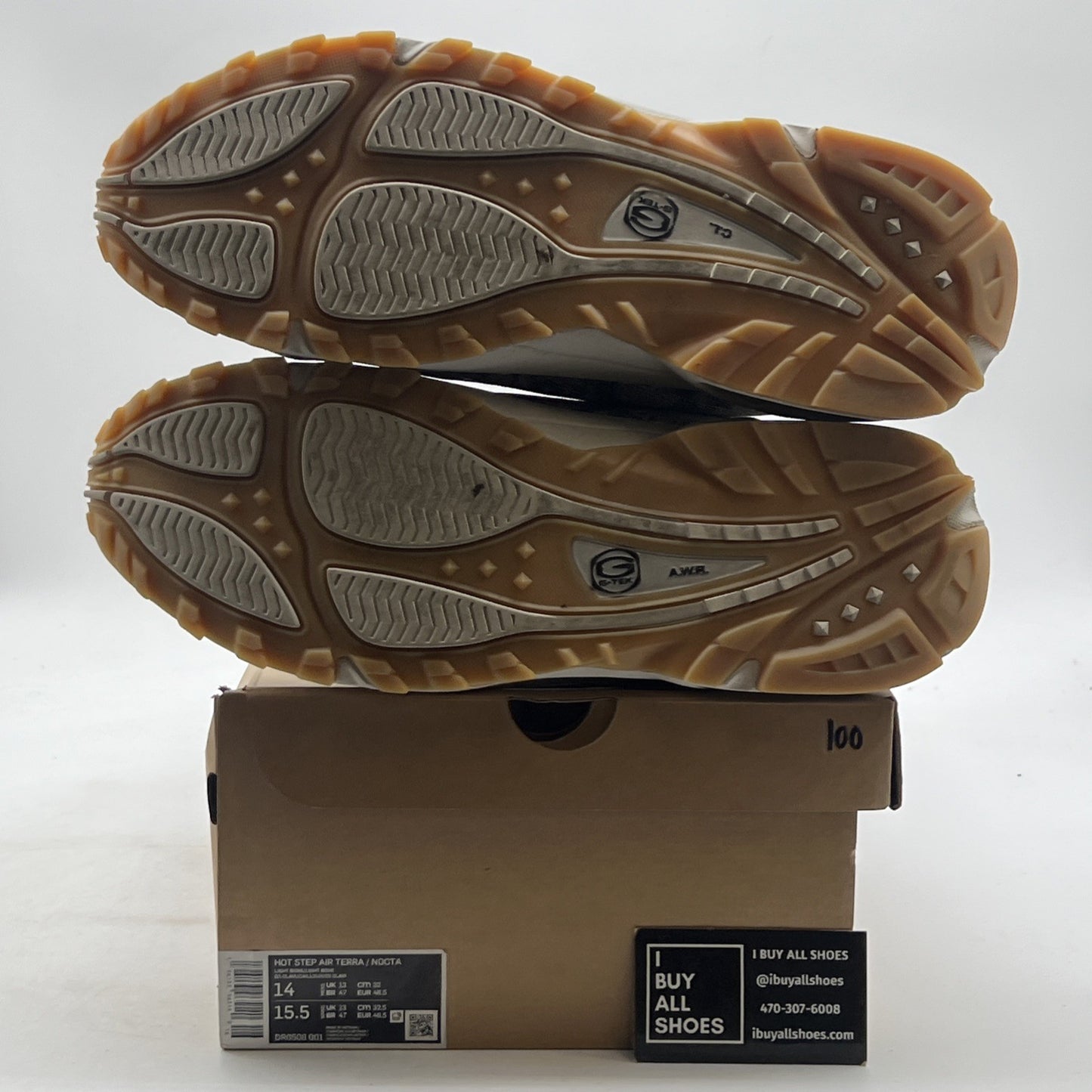 Size 14 - Nike NOCTA x Hot Step Air Terra Distant Regards Collection - Light