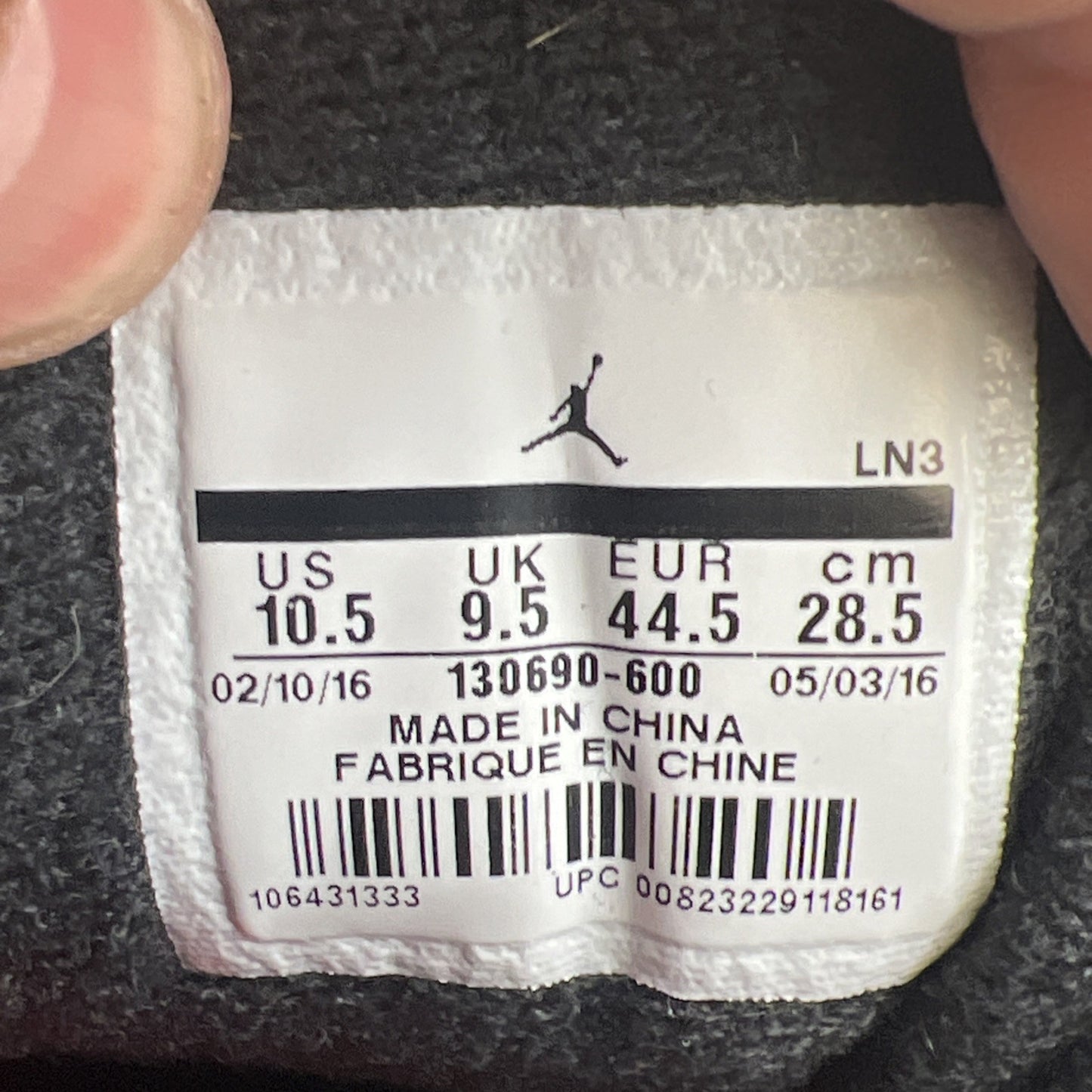 Size 10.5 - Air Jordan 12 Retro Gym Red (130690-600)