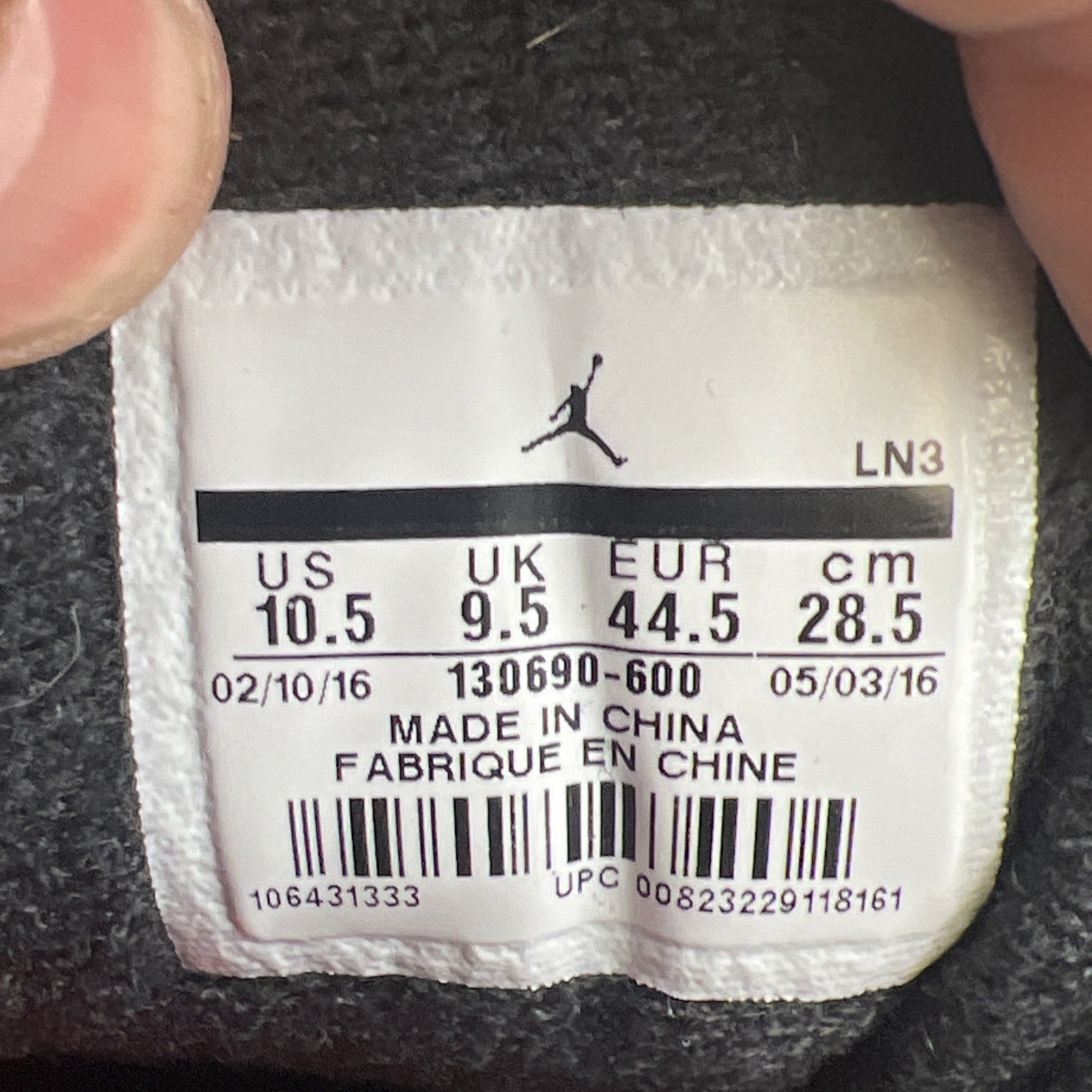 Size 10.5 - Air Jordan 12 Retro Gym Red (130690-600)