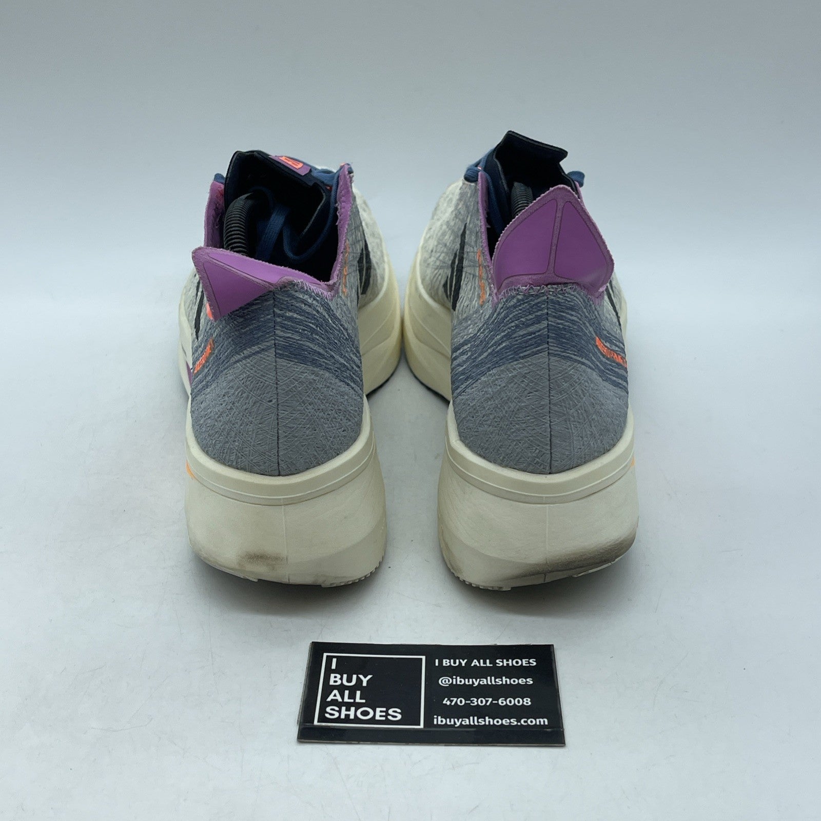 Size 11 - adidas Adizero Prime X Strung Off White Pulse Lilac (GX6675)