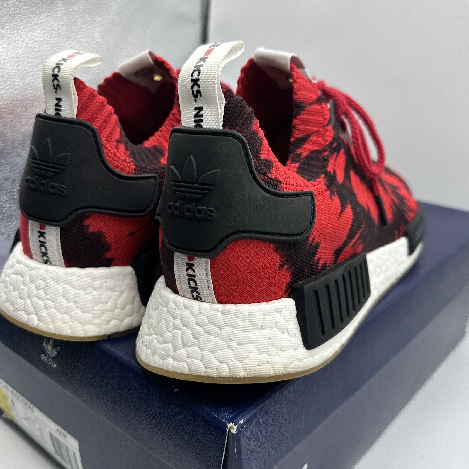 Size 12 - adidas NMD Runner Primeknit x Nice Kicks Red White 2016