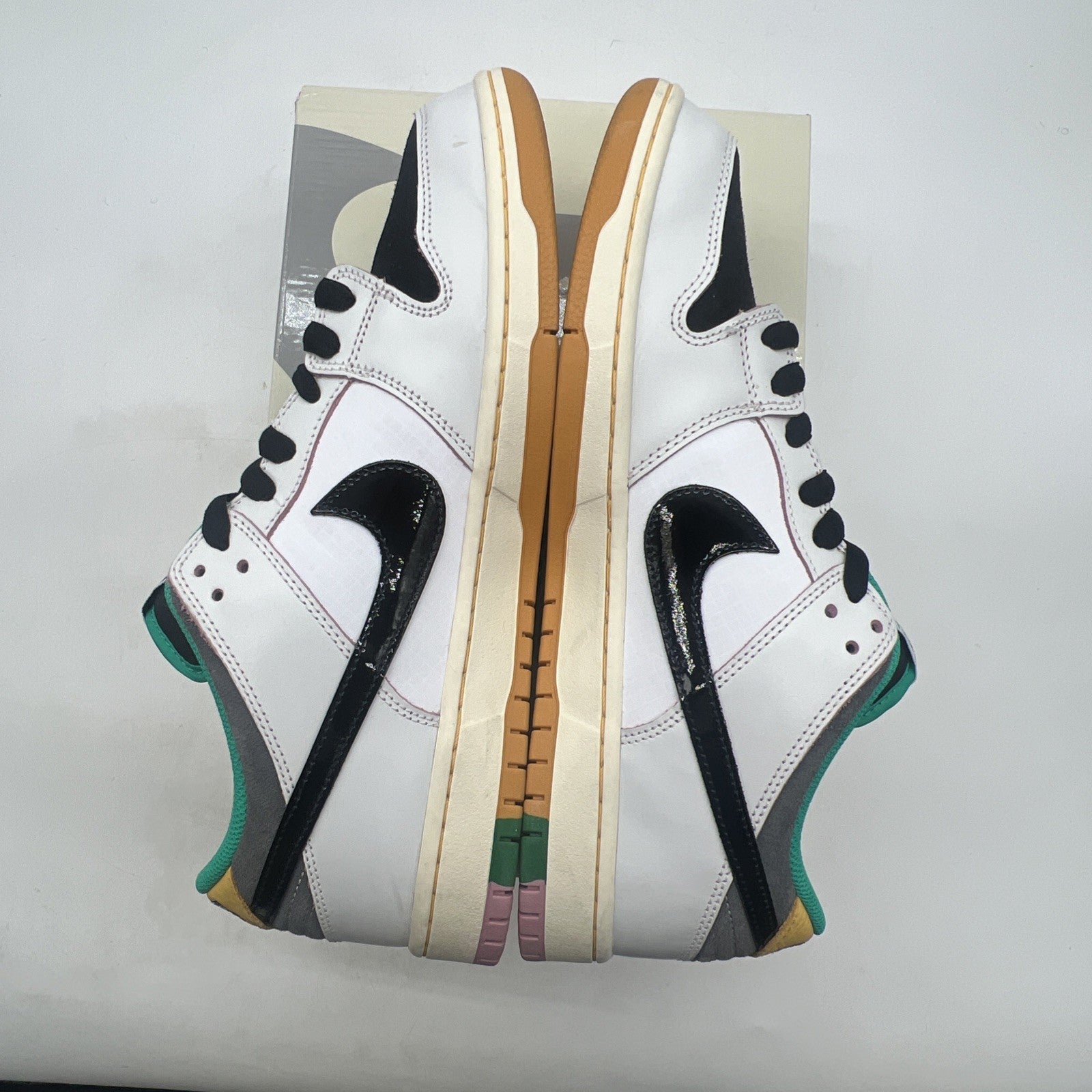 Size 12 - Nike CSEF x Dunk SB Low White Clear Emerald (HJ4132-100)
