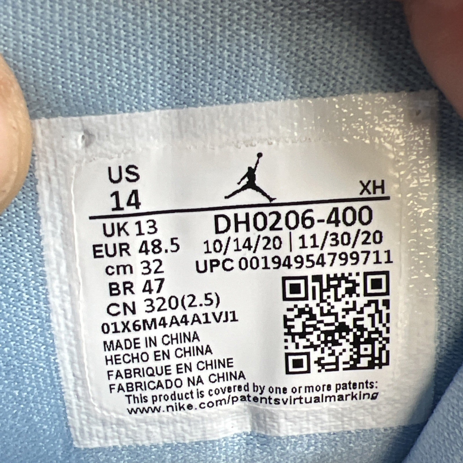 Size 14 - Air Jordan 1 SE Low Racer Blue (DH0206-400)