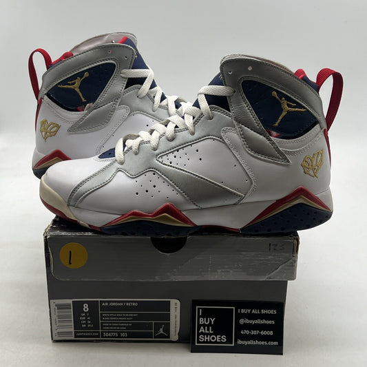 Size 8 - Air Jordan 7 Retro For The Love Of The Game (304775-103)