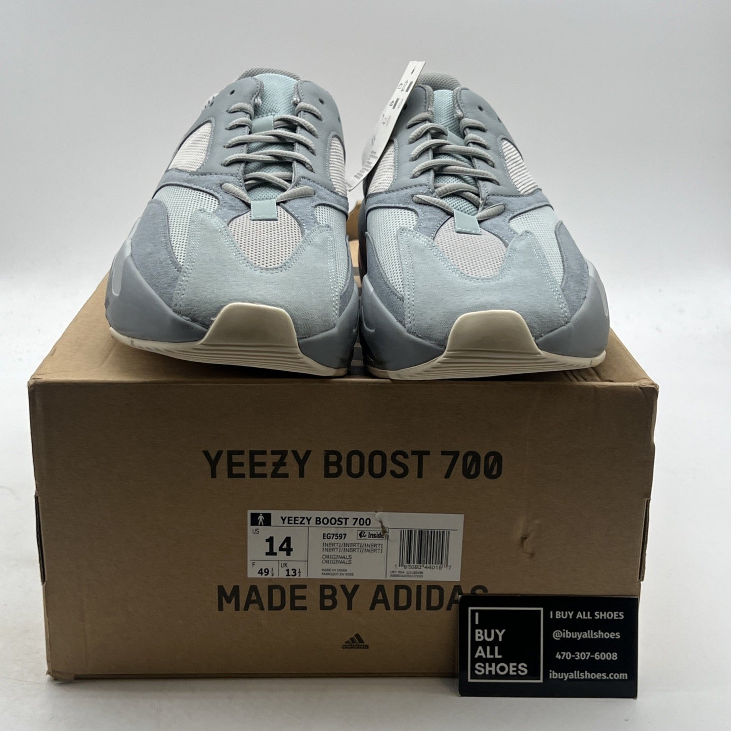 Size 14 - adidas Yeezy Boost 700 V1 Inertia (EG7597)