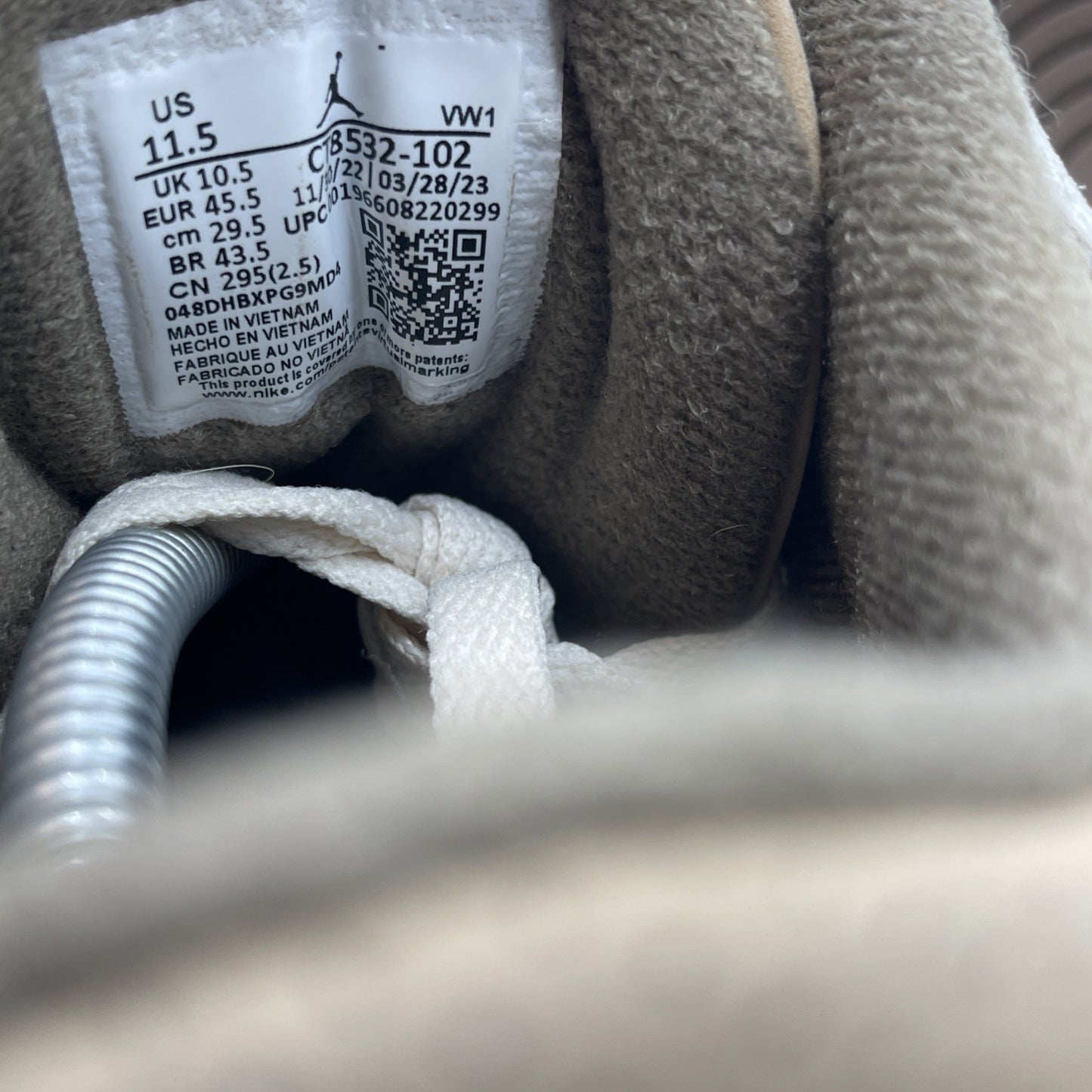 Size 11.5 - Jordan 3 Retro Low Palomino Brown Suede Leather (CT8532-102)