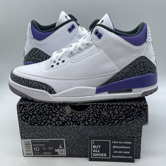 Size 10 - Air Jordan 3 Retro Mid Dark Iris (CT8532-105)