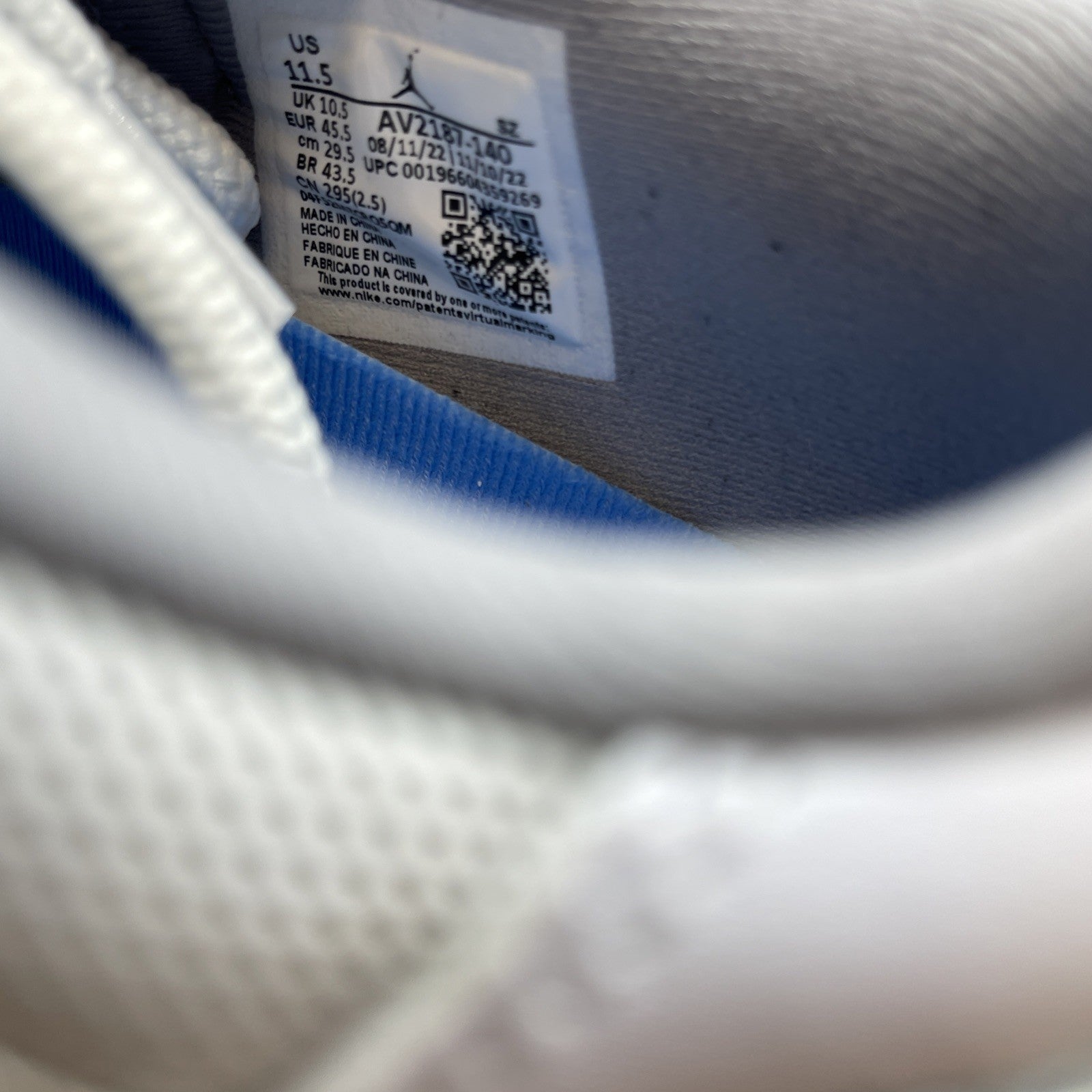 Size 11.5 - Air Jordan 11 Retro Low Cement Grey (AV2187-140)