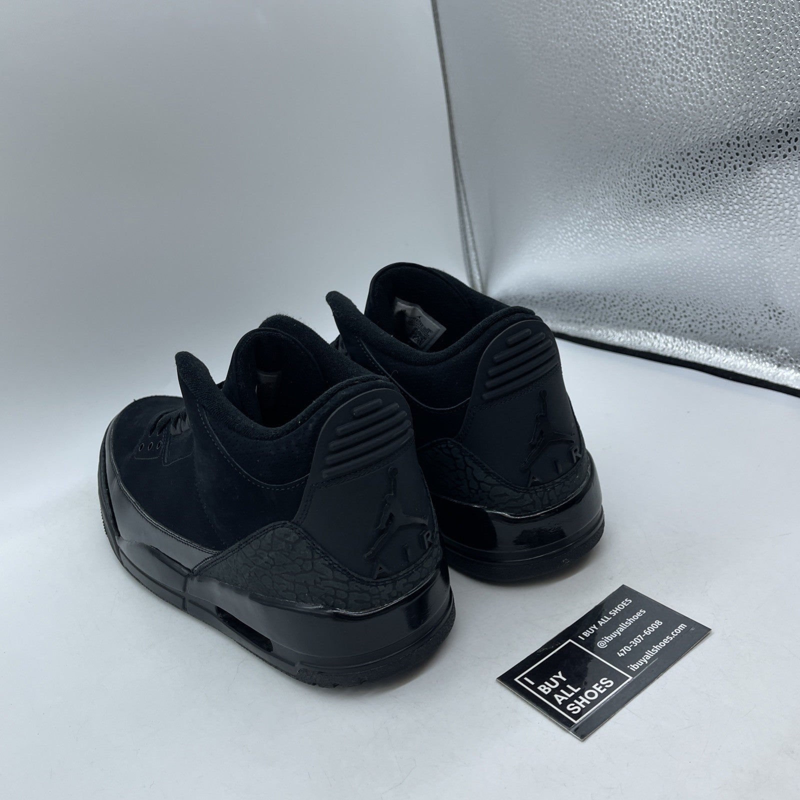 Size 13 - Air Jordan 3 Retro 2025 Black Cat Suede Leather (CT8532-001)