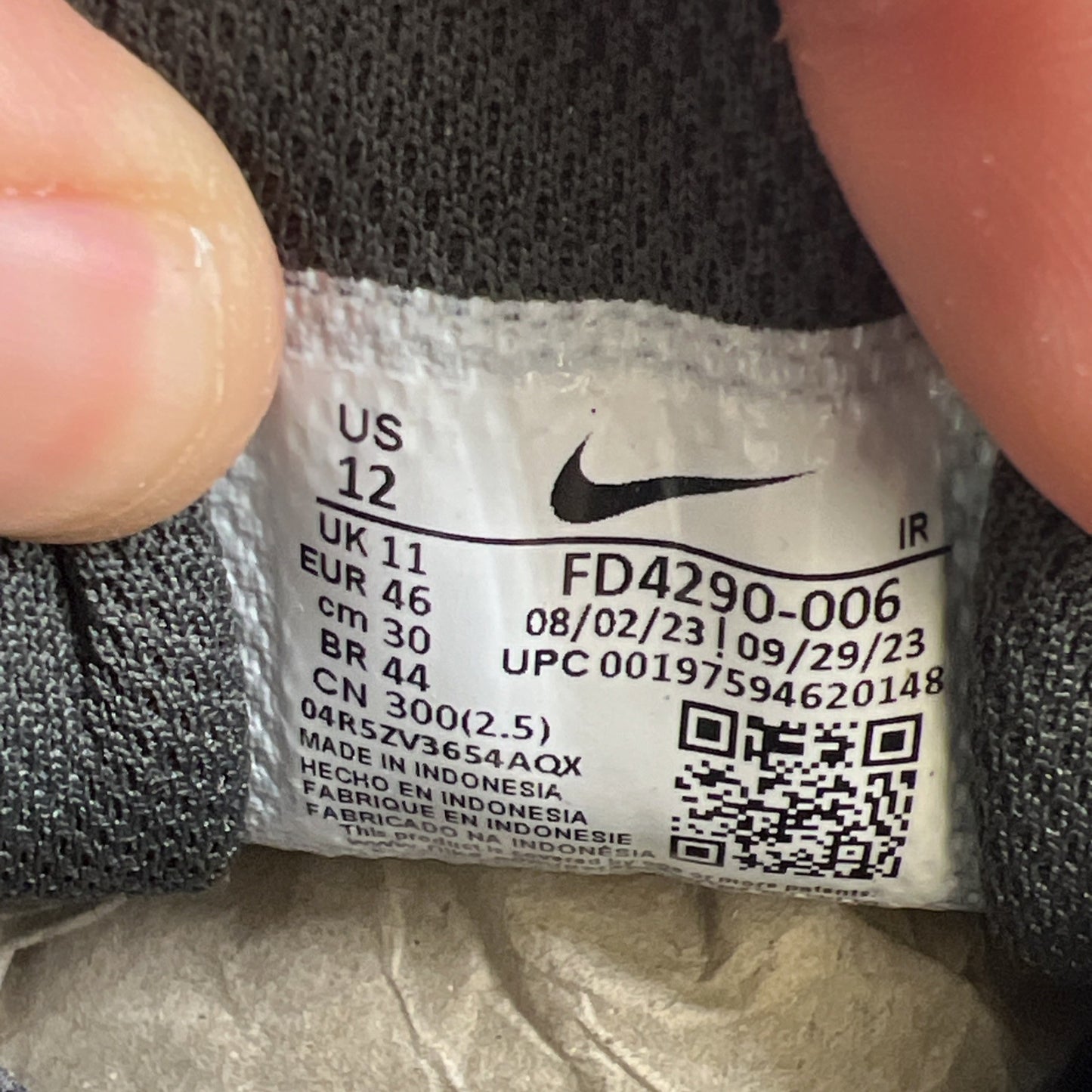 Size 12 - Nike Air Max Plus Drift Black Green Strike (FD4290-006)