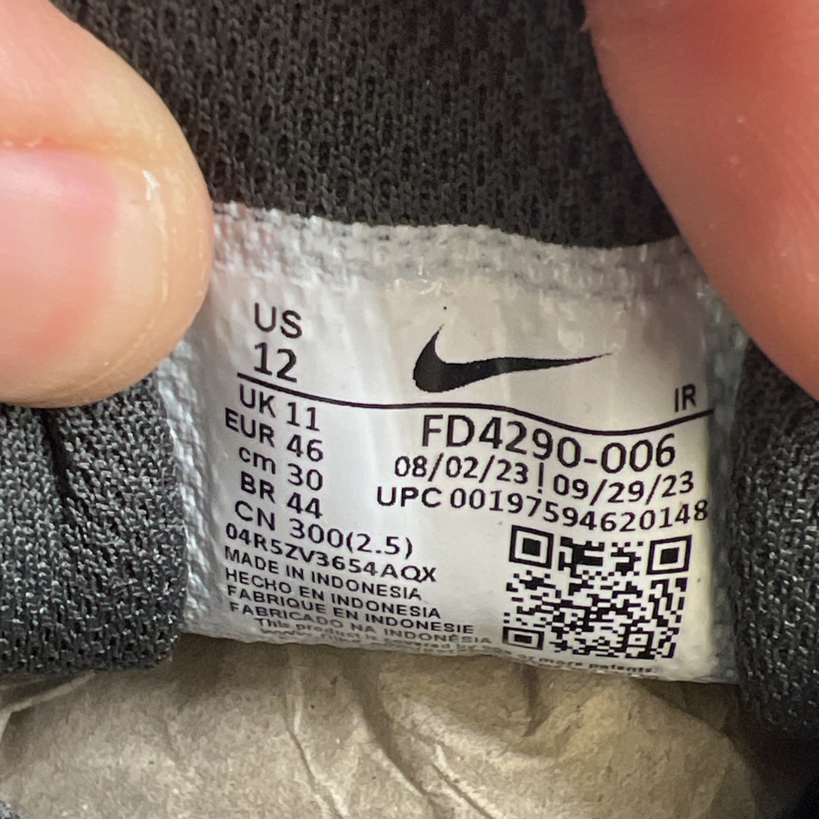 Size 12 - Nike Air Max Plus Drift Black Green Strike (FD4290-006)