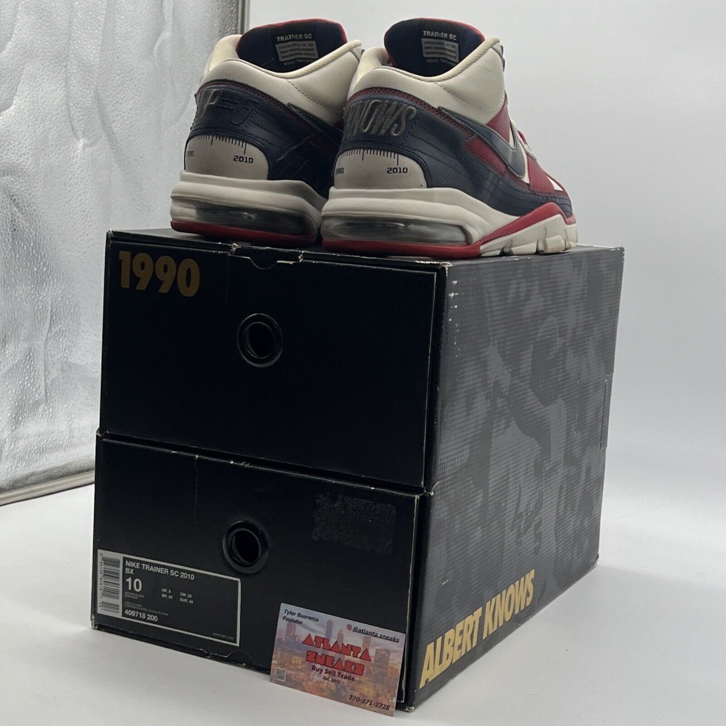 Size 10 - Nike Air Trainer SC 2010 BX 20th Anniversary Pack (409718-200)