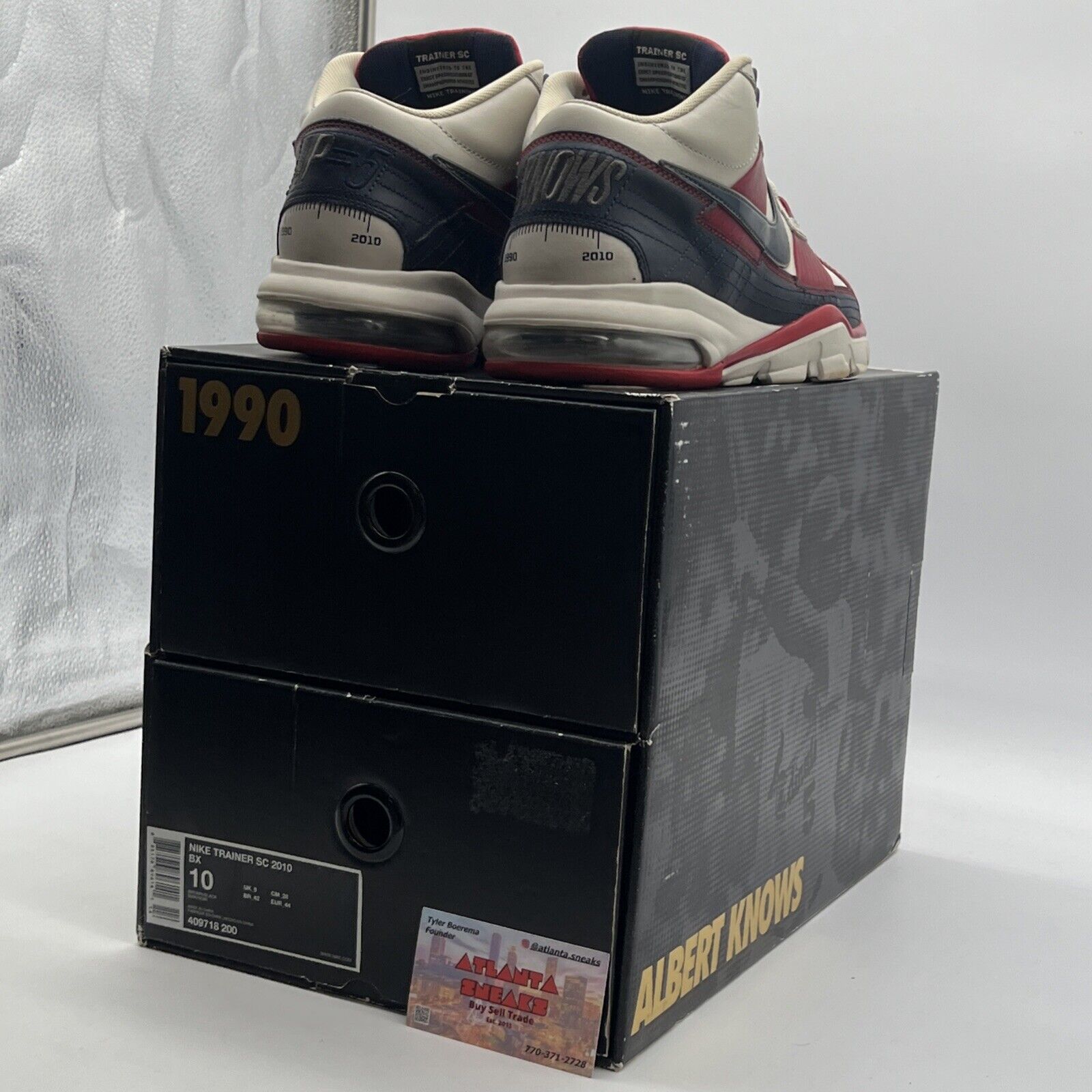 Size 10 - Nike Air Trainer SC 2010 BX 20th Anniversary Pack (409718-200)