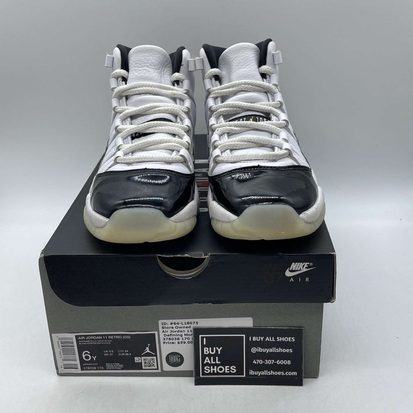 Size 6 - Air Jordan 11 Retro Mid Gratitude / Defining Moments (378038-170)