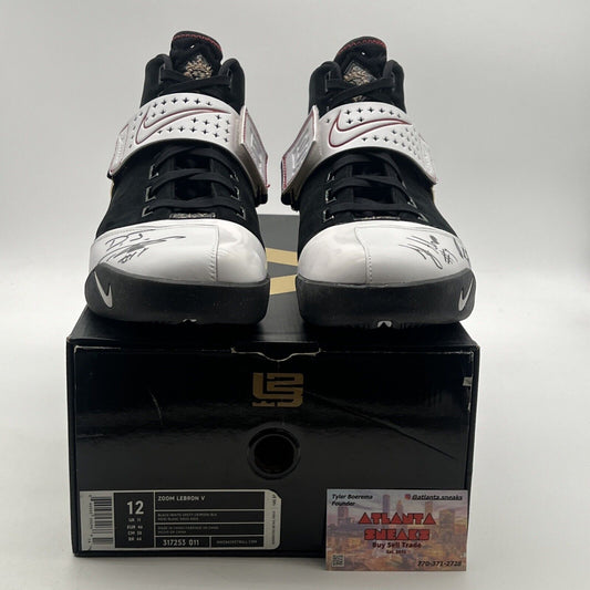 Size 12 - Nike Zoom LeBron 5 Fearless (317253-011) Signed