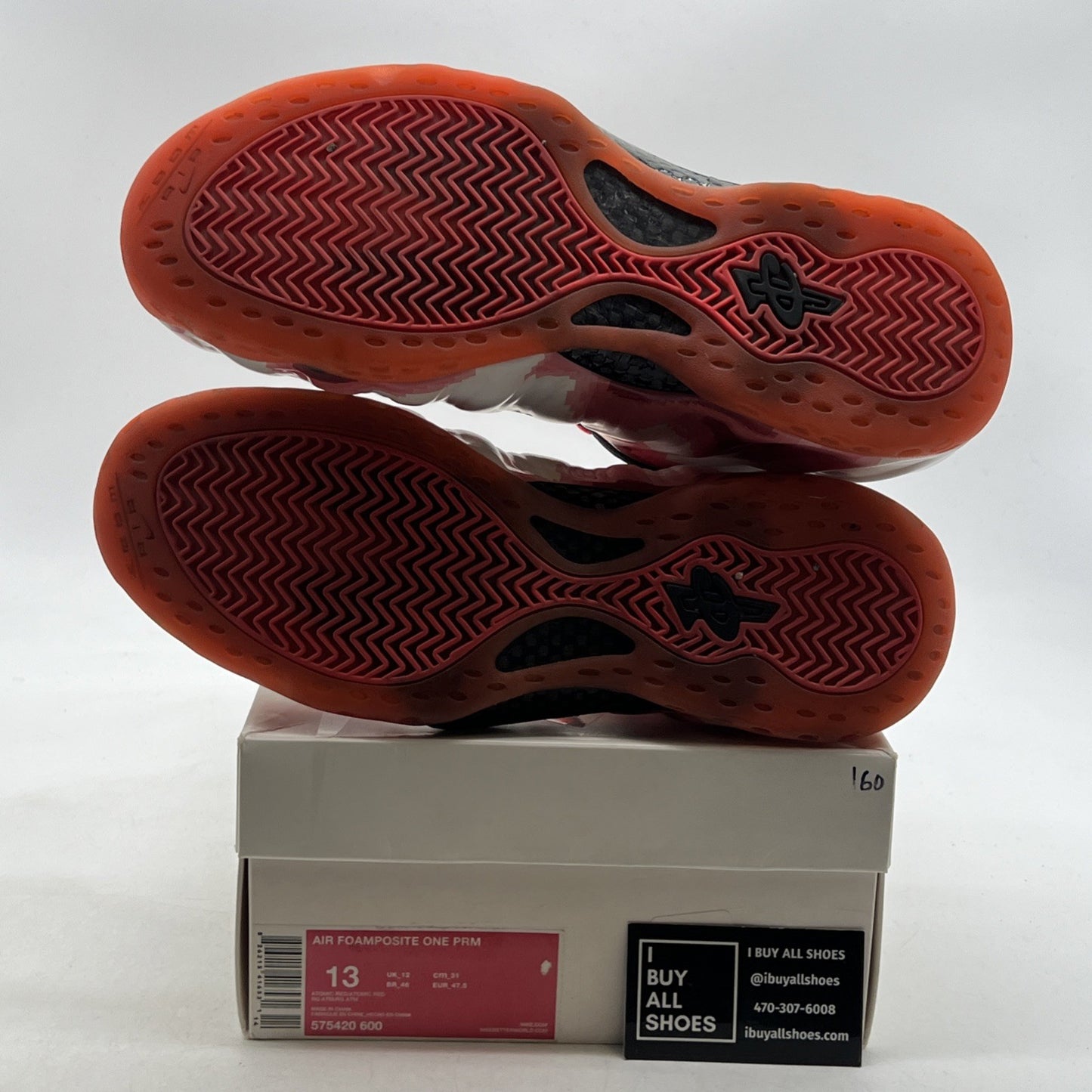 Size 13 - Nike Air Foamposite One Prm Thermal Map (575420-600)